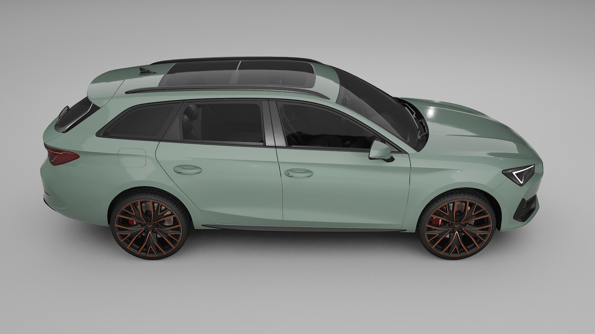 Seat Leon Cupra KL TPU Lackschutzfolie | CINDER Farbwechsel PPF – Komplett-Vorgeschnittener Kit