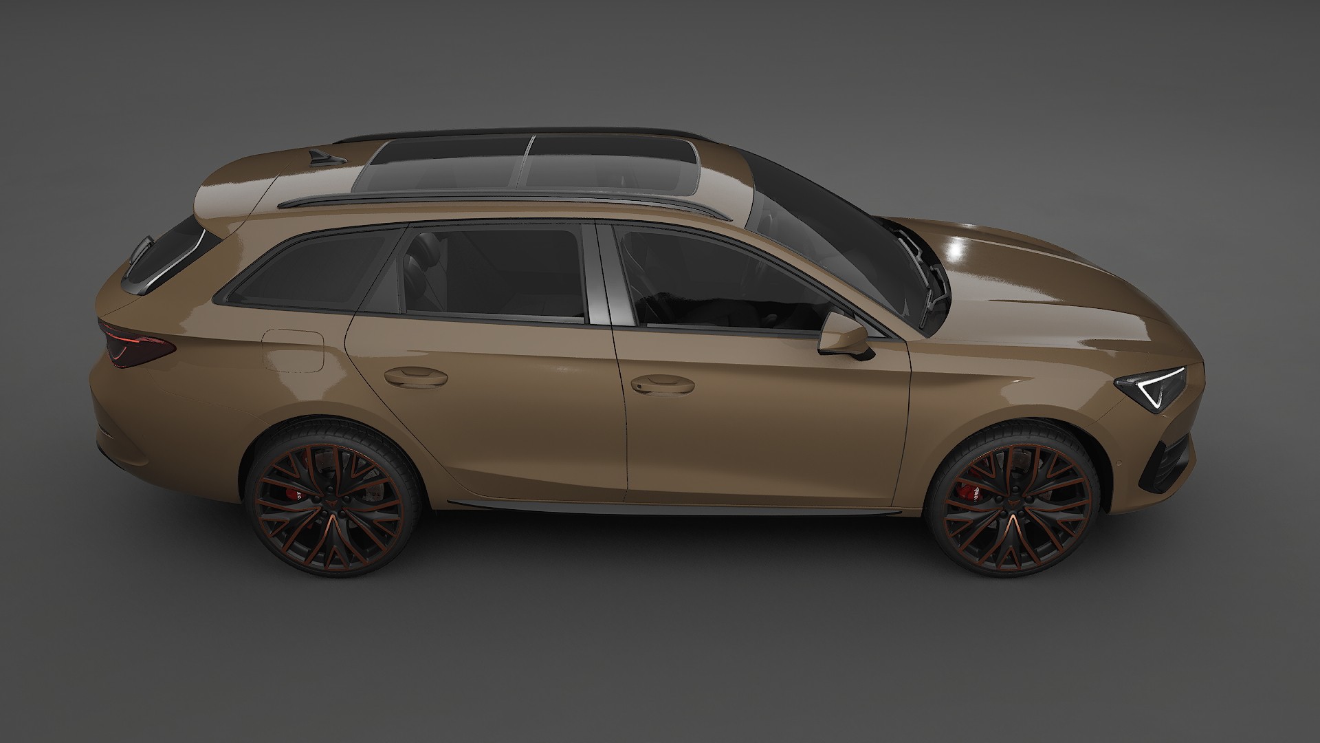 Seat Leon Cupra KL TPU Lackschutzfolie | SAHARA Farbwechsel PPF – Komplett-Vorgeschnittener Kit