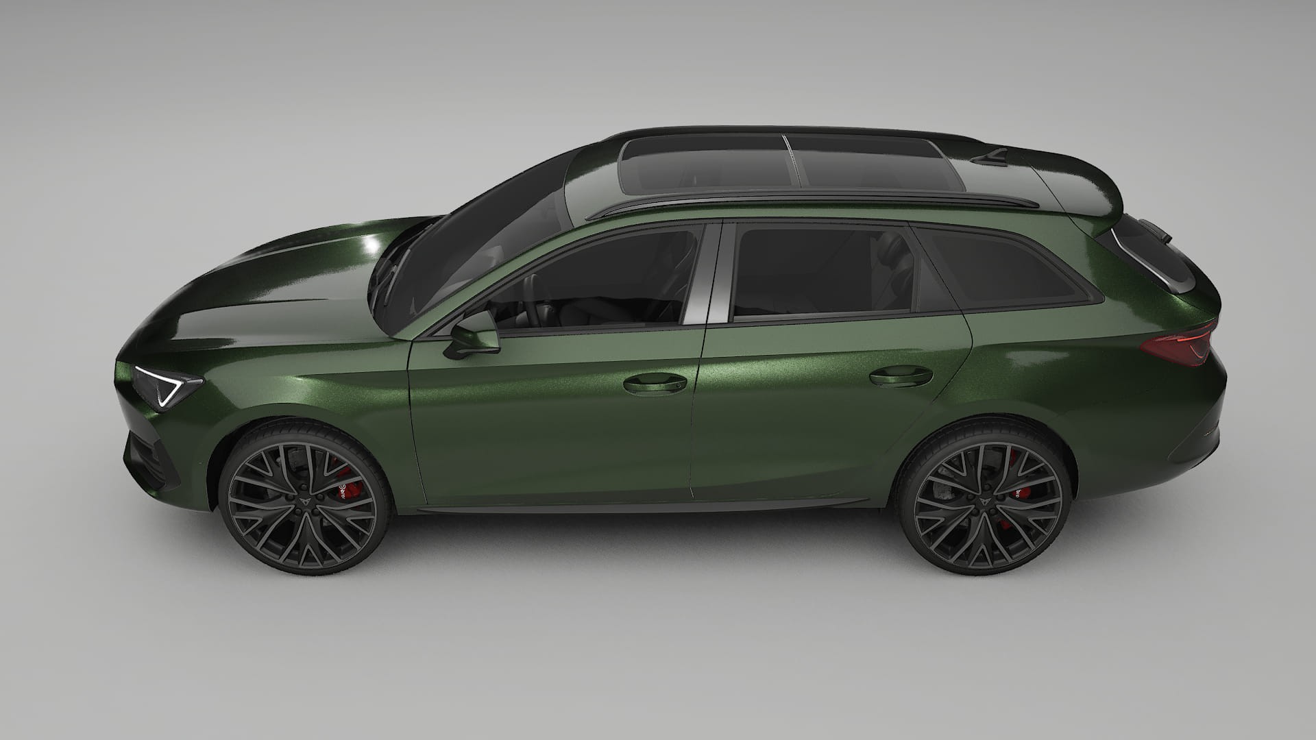 Seat Leon Cupra KL TPU Lackschutzfolie | LAGOON Farbwechsel PPF – Komplett-Vorgeschnittener Kit