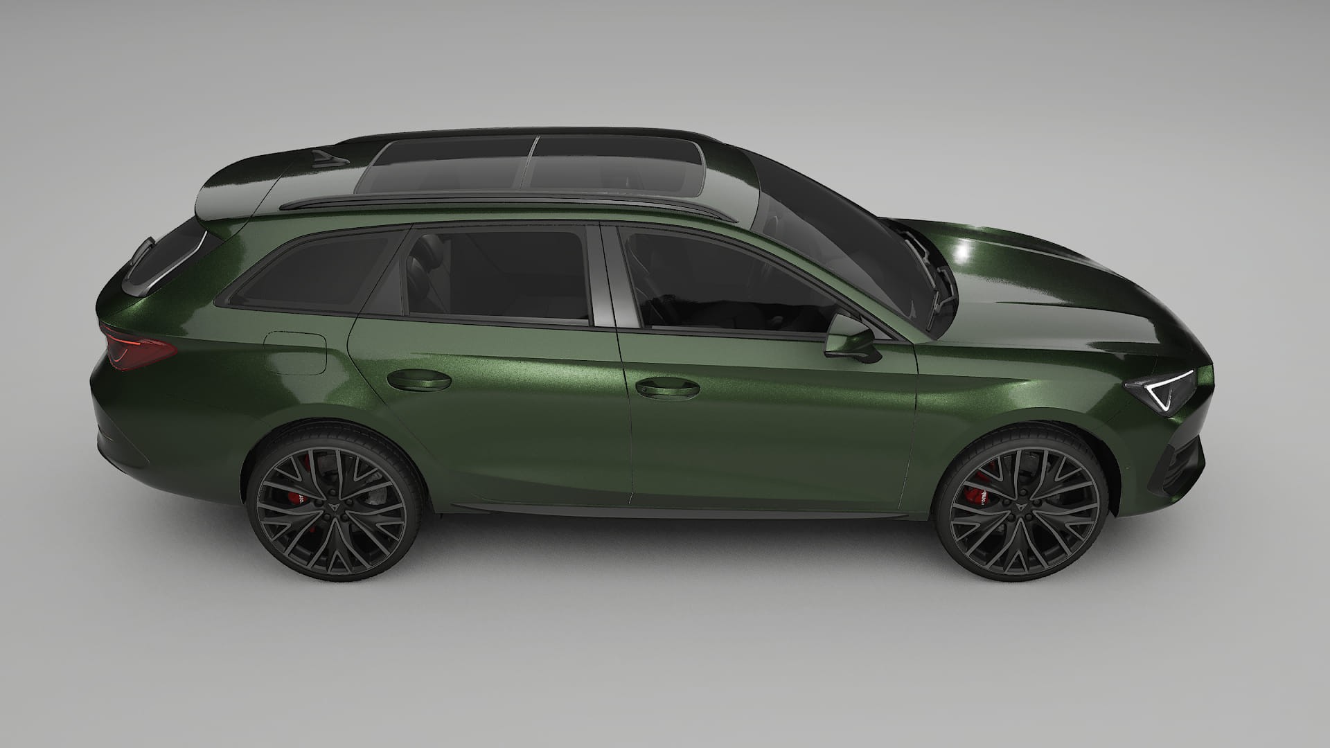 Seat Leon Cupra KL TPU Lackschutzfolie | LAGOON Farbwechsel PPF – Komplett-Vorgeschnittener Kit
