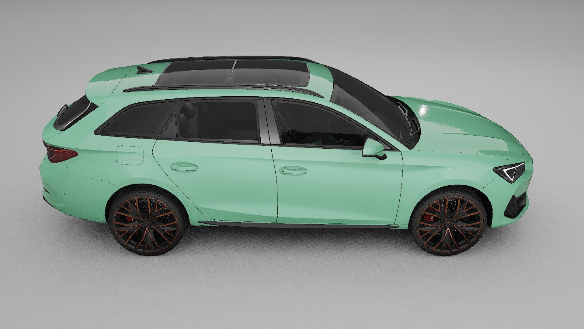 Seat Leon FR 5F TPU Lackschutzfolie | DUSTY Farbwechsel PPF – Komplett-Vorgeschnittener Kit