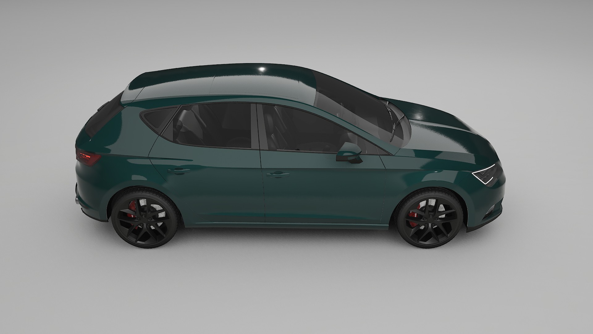 Seat Leon FR 5F TPU Lackschutzfolie | INFERNO Farbwechsel PPF – Komplett-Vorgeschnittener Kit