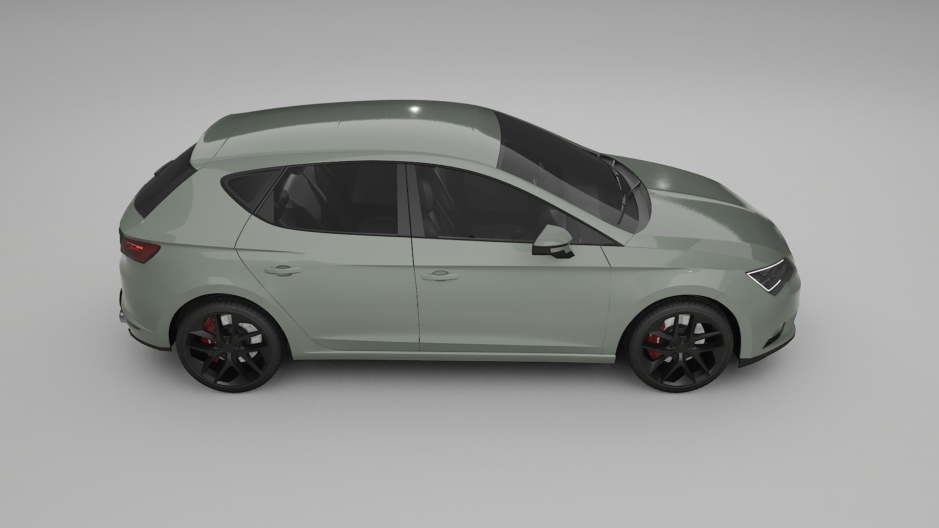 Seat Leon FR 5F TPU Lackschutzfolie | SLATE Farbwechsel PPF – Komplett-Vorgeschnittener Kit