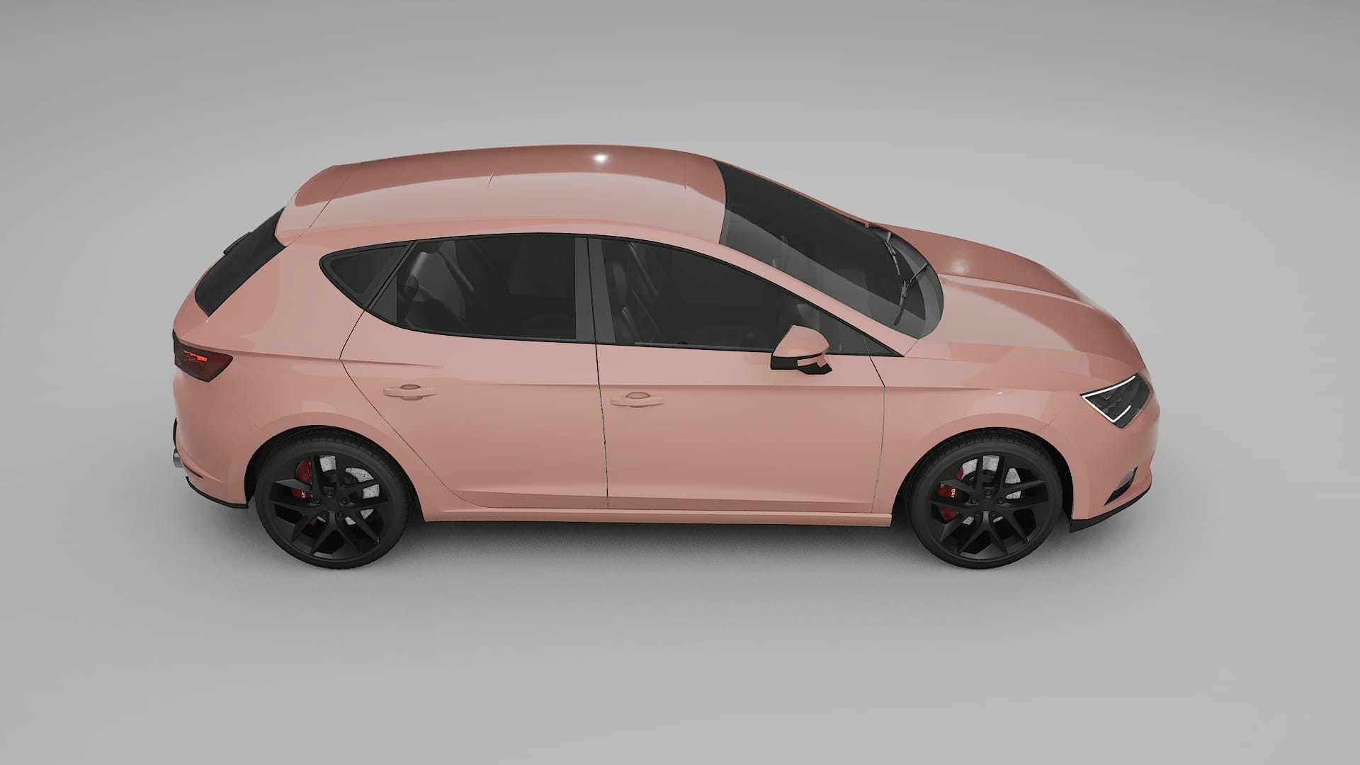 Seat Leon FR 5F TPU Lackschutzfolie | BLUSH Farbwechsel PPF – Komplett-Vorgeschnittener Kit