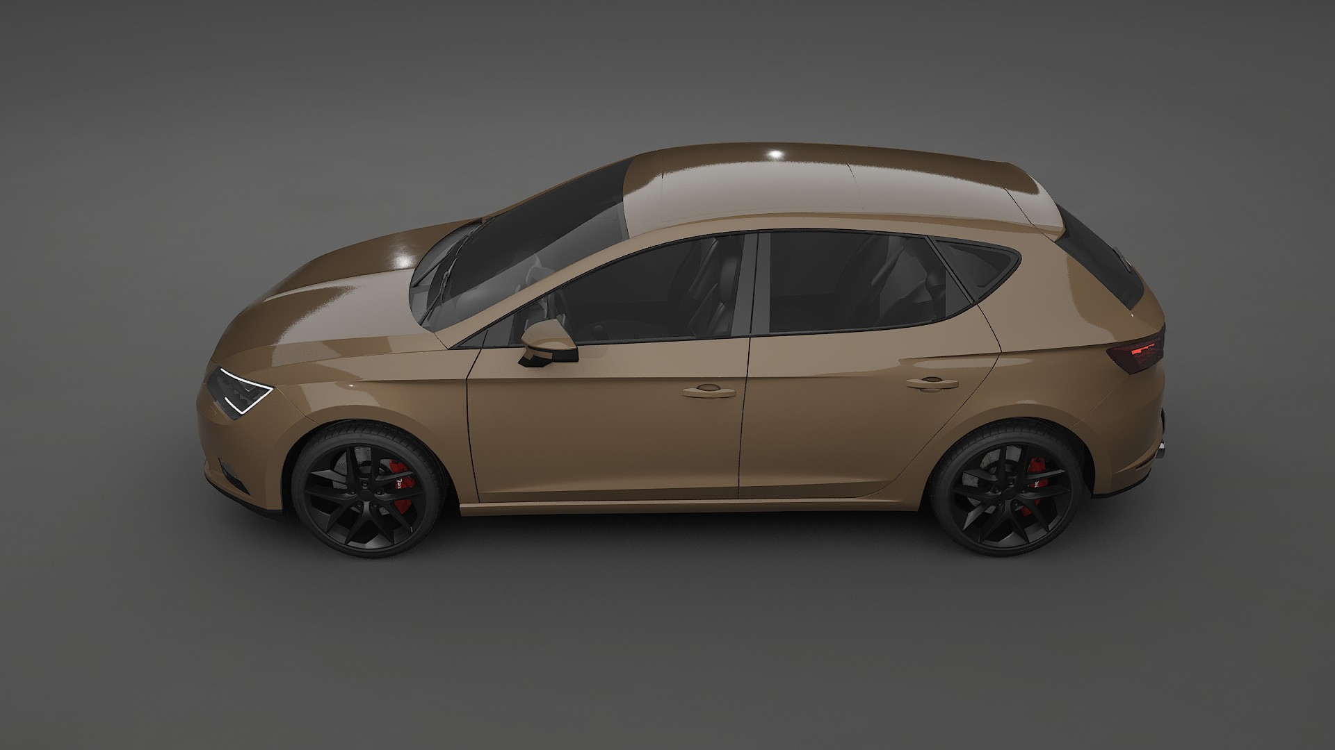Seat Leon FR 5F TPU Lackschutzfolie | SAHARA Farbwechsel PPF – Komplett-Vorgeschnittener Kit