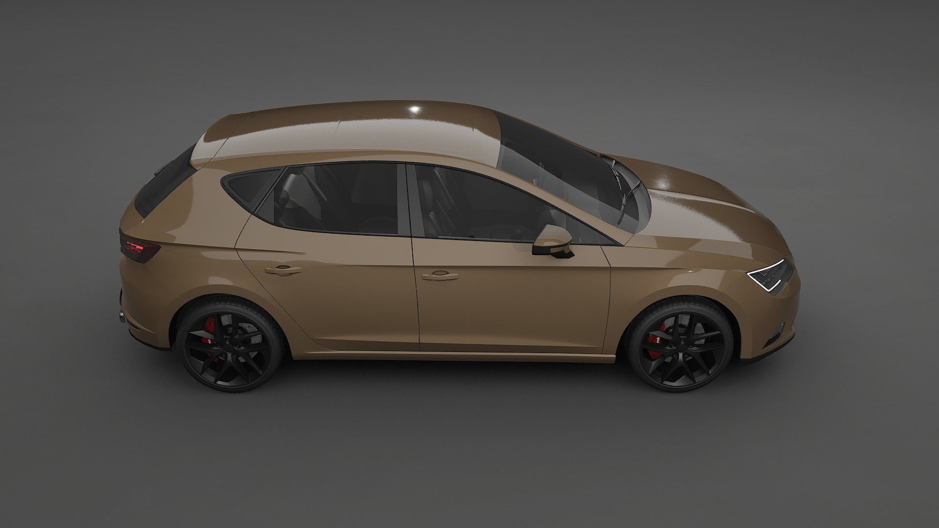 Seat Leon FR 5F TPU Lackschutzfolie | SAHARA Farbwechsel PPF – Komplett-Vorgeschnittener Kit