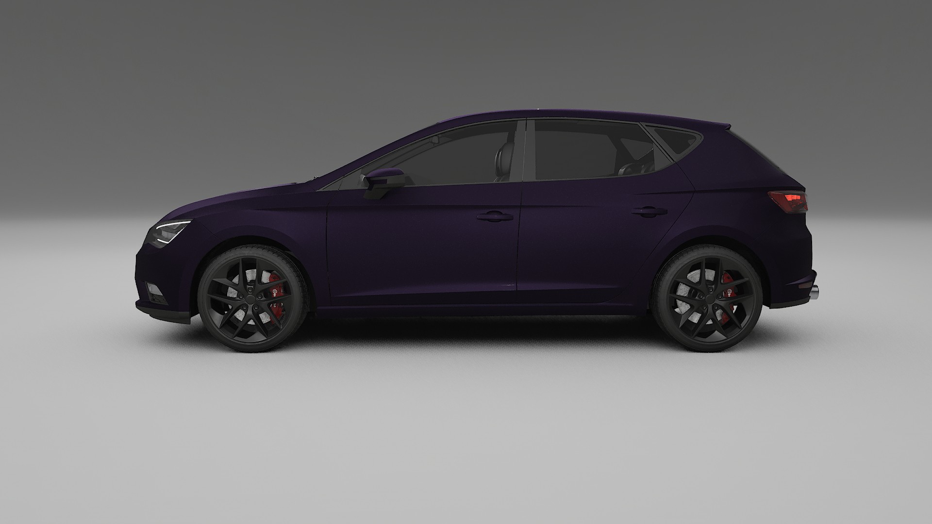Seat Leon FR 5F TPU Lackschutzfolie | VIOLET Farbwechsel PPF – Komplett-Vorgeschnittener Kit