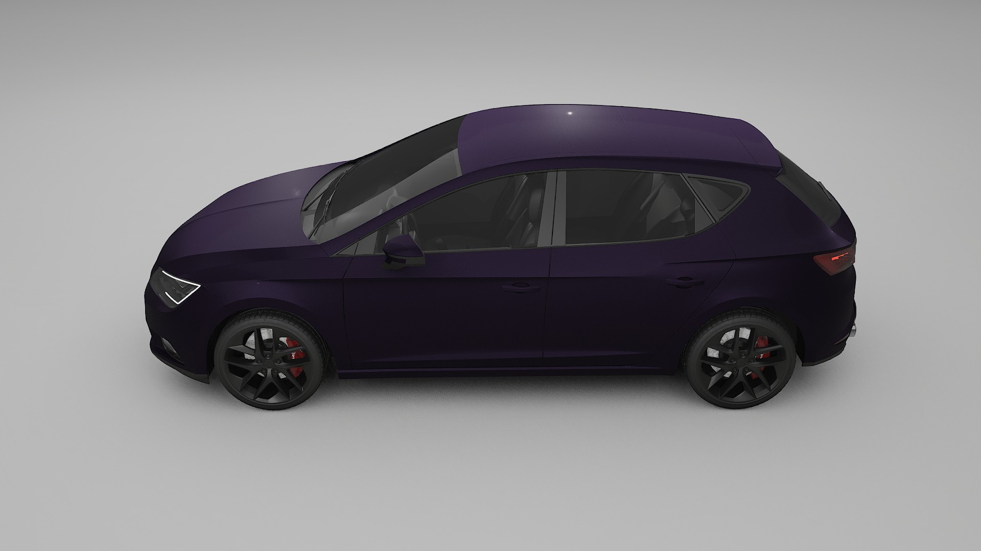 Seat Leon FR 5F TPU Lackschutzfolie | VIOLET Farbwechsel PPF – Komplett-Vorgeschnittener Kit