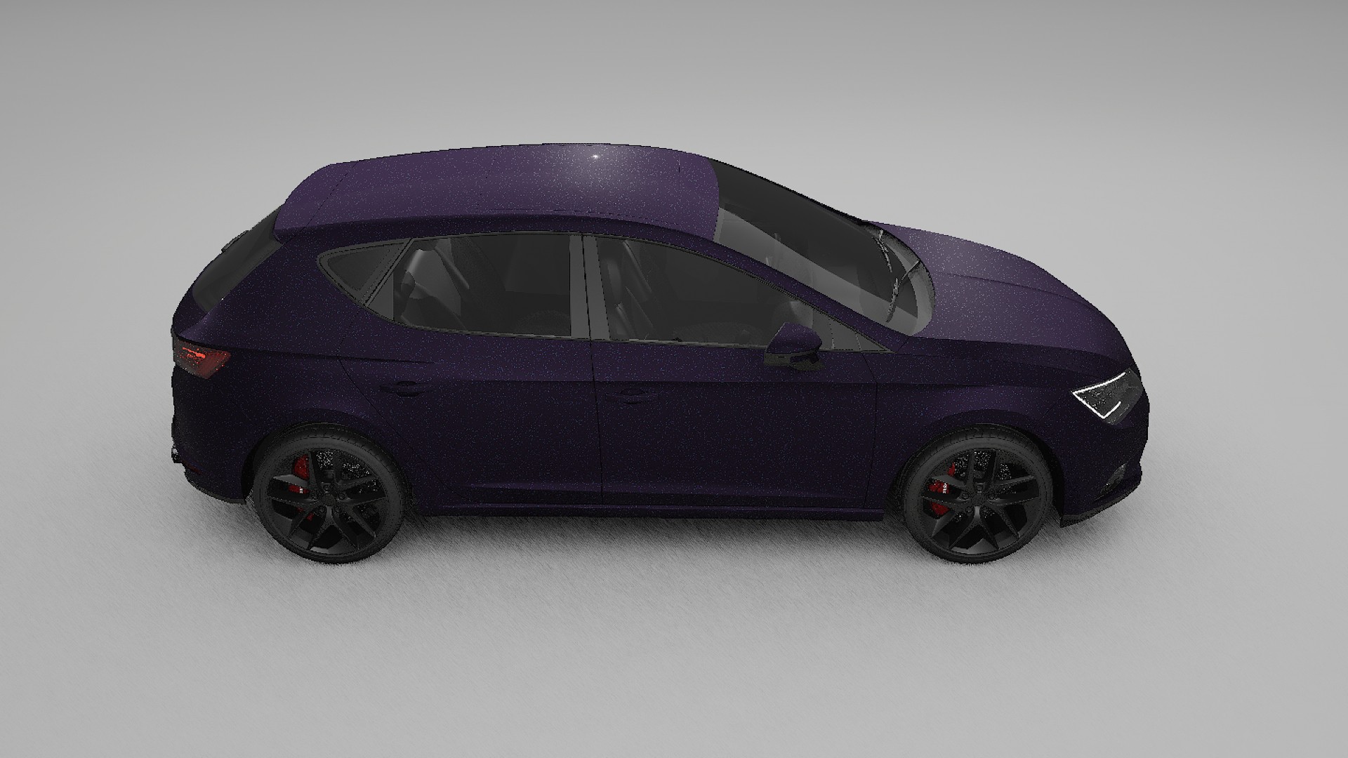 Seat Leon FR 5F TPU Lackschutzfolie | VIOLET Farbwechsel PPF – Komplett-Vorgeschnittener Kit