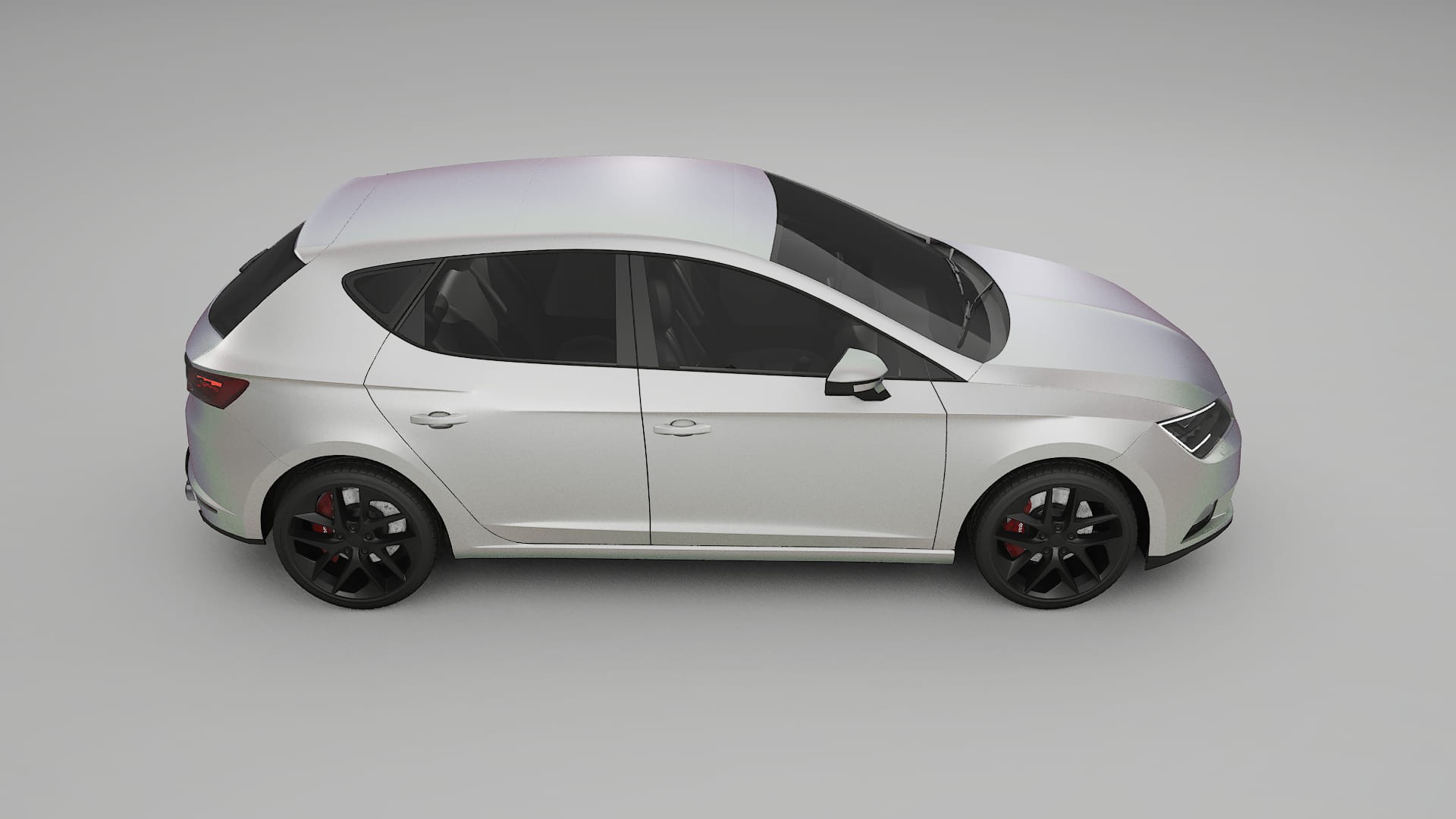 Seat Leon FR 5F TPU Lackschutzfolie | NEBULA Farbwechsel PPF – Komplett-Vorgeschnittener Kit