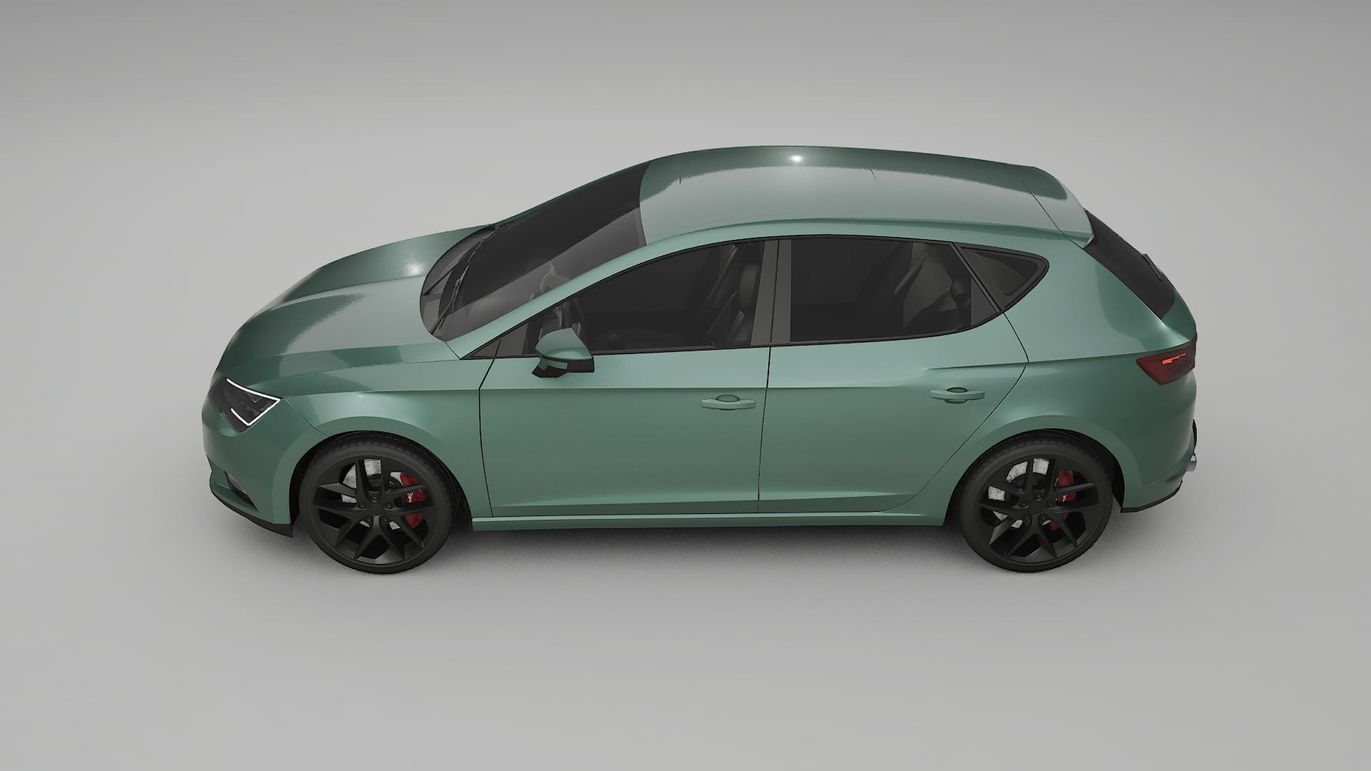 Seat Leon FR 5F TPU Lackschutzfolie | EVERGREEN Farbwechsel PPF – Komplett-Vorgeschnittener Kit