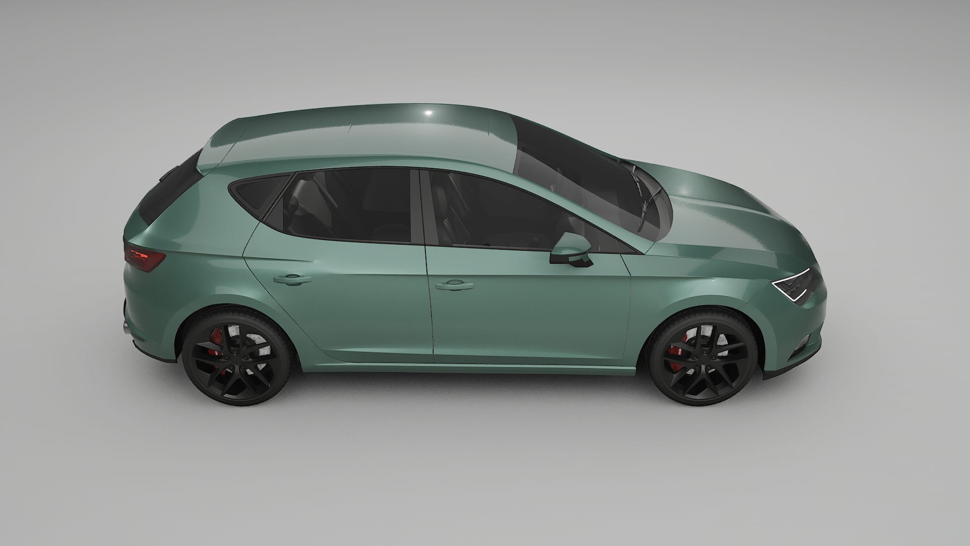 Seat Leon FR 5F TPU Lackschutzfolie | EVERGREEN Farbwechsel PPF – Komplett-Vorgeschnittener Kit