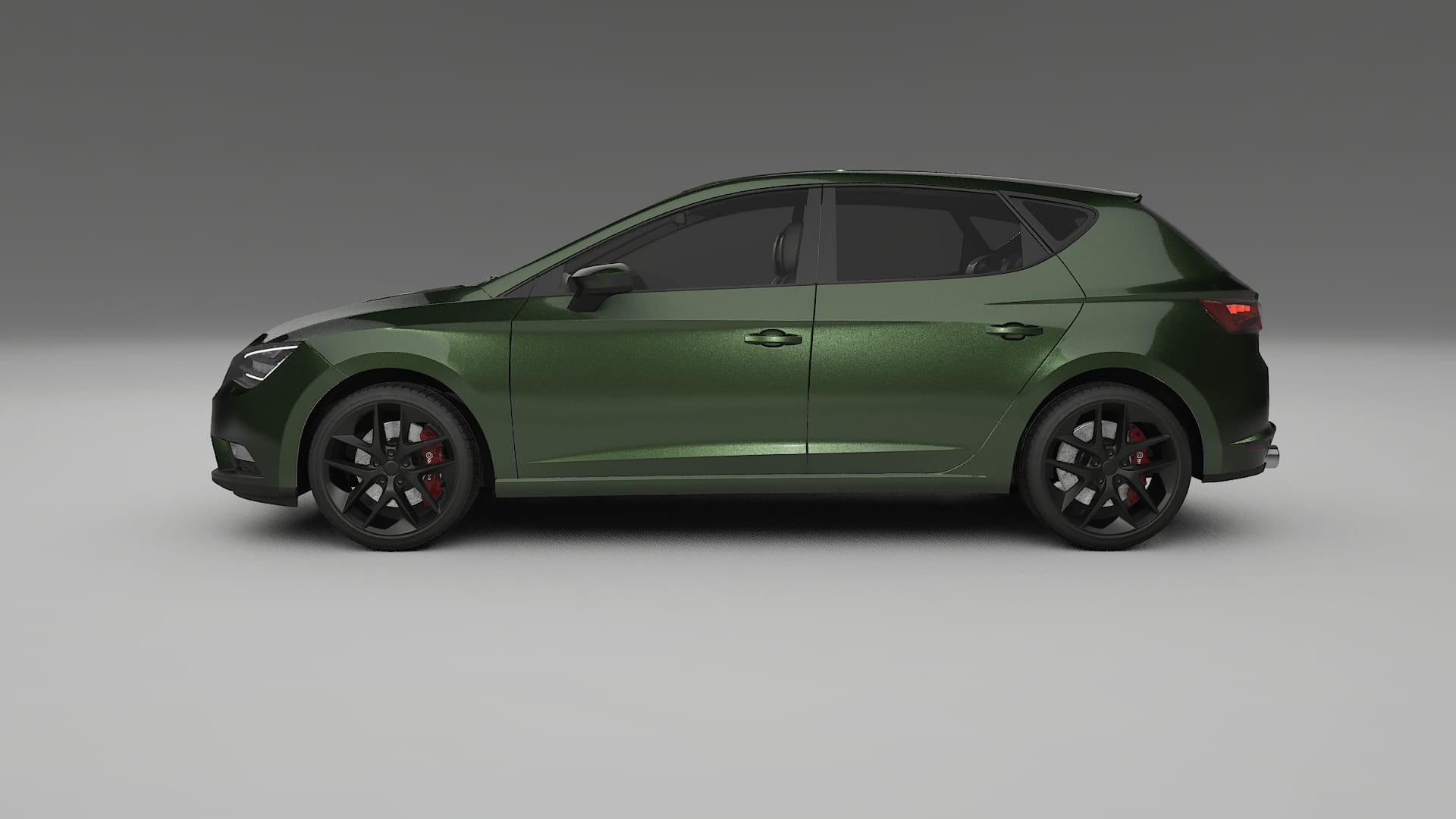 Seat Leon FR 5F TPU Lackschutzfolie | LAGOON Farbwechsel PPF – Komplett-Vorgeschnittener Kit