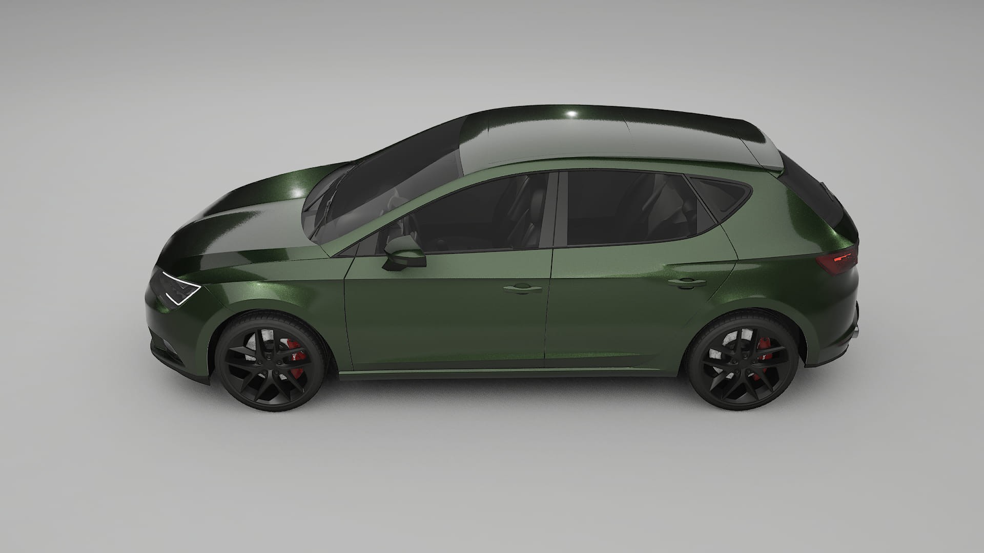 Seat Leon FR 5F TPU Lackschutzfolie | LAGOON Farbwechsel PPF – Komplett-Vorgeschnittener Kit