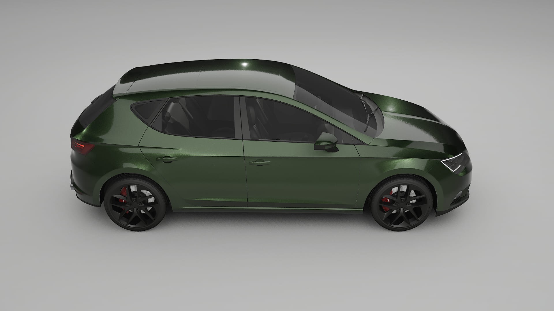 Seat Leon FR 5F TPU Lackschutzfolie | LAGOON Farbwechsel PPF – Komplett-Vorgeschnittener Kit