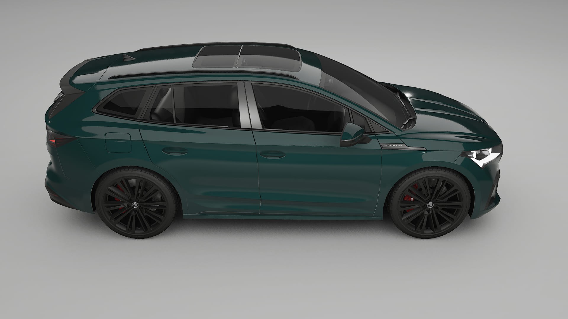 Škoda Enyaq MEB TPU Lackschutzfolie | INFERNO Farbwechsel PPF – Komplett-Vorgeschnittener Kit