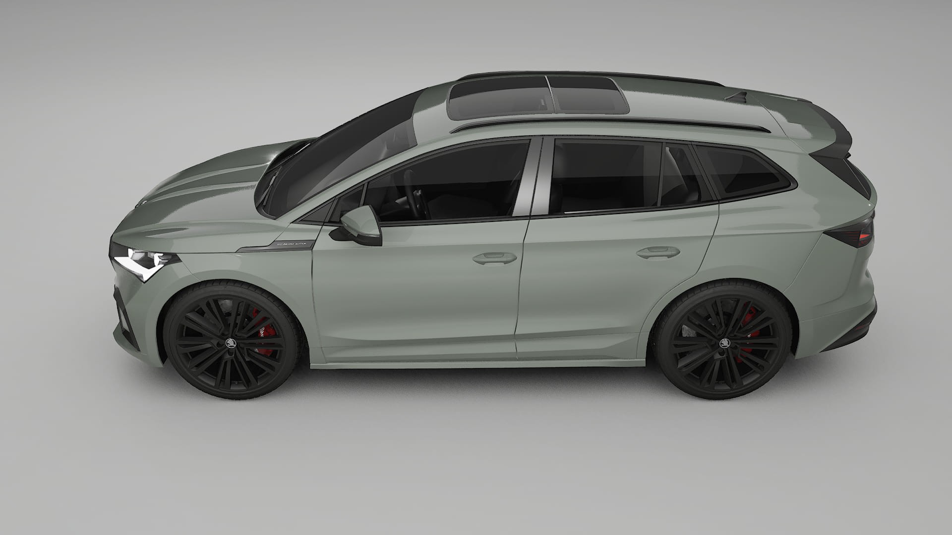 Škoda Enyaq MEB TPU Lackschutzfolie | SLATE Farbwechsel PPF – Komplett-Vorgeschnittener Kit