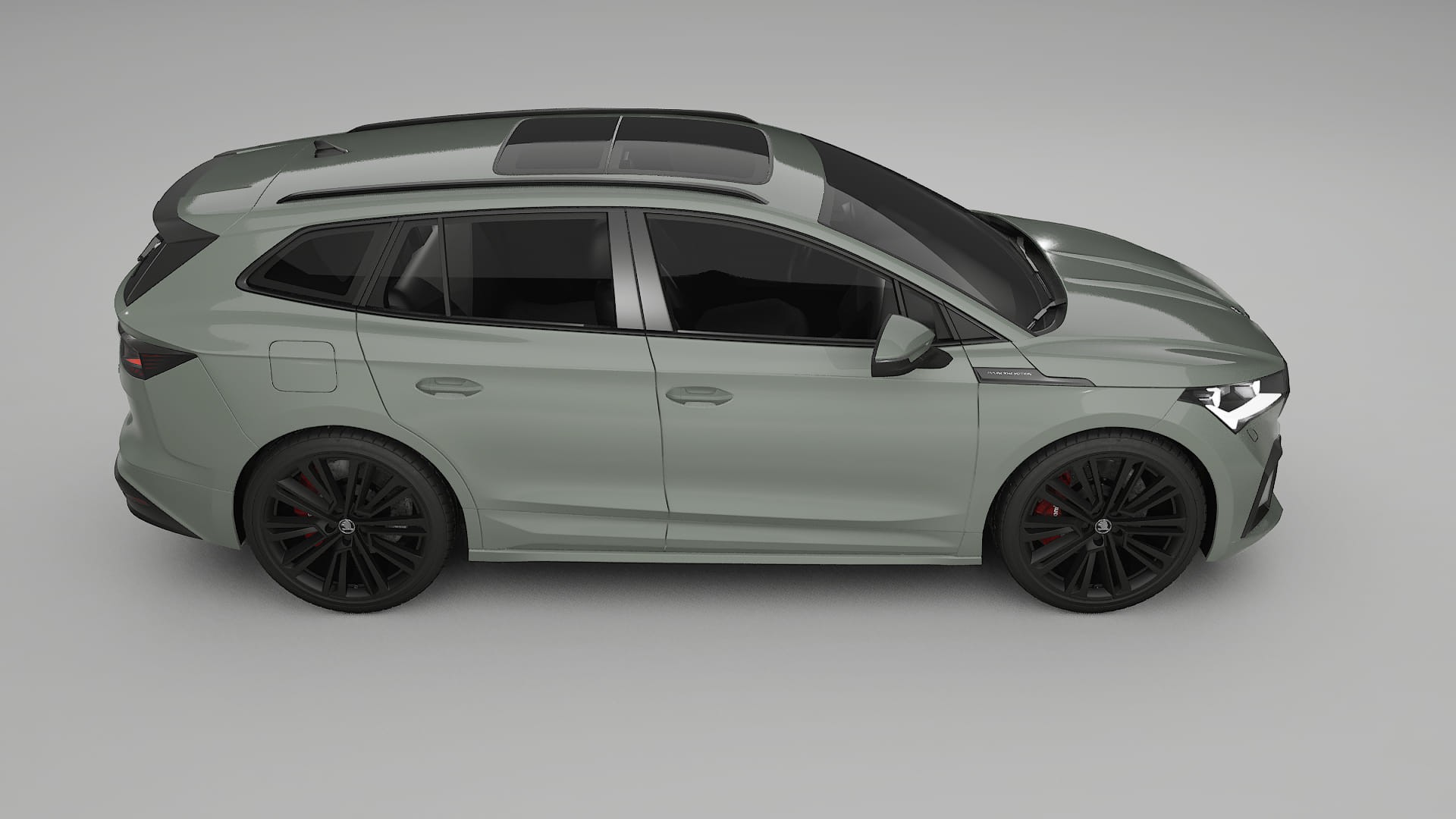 Škoda Enyaq MEB TPU Lackschutzfolie | SLATE Farbwechsel PPF – Komplett-Vorgeschnittener Kit
