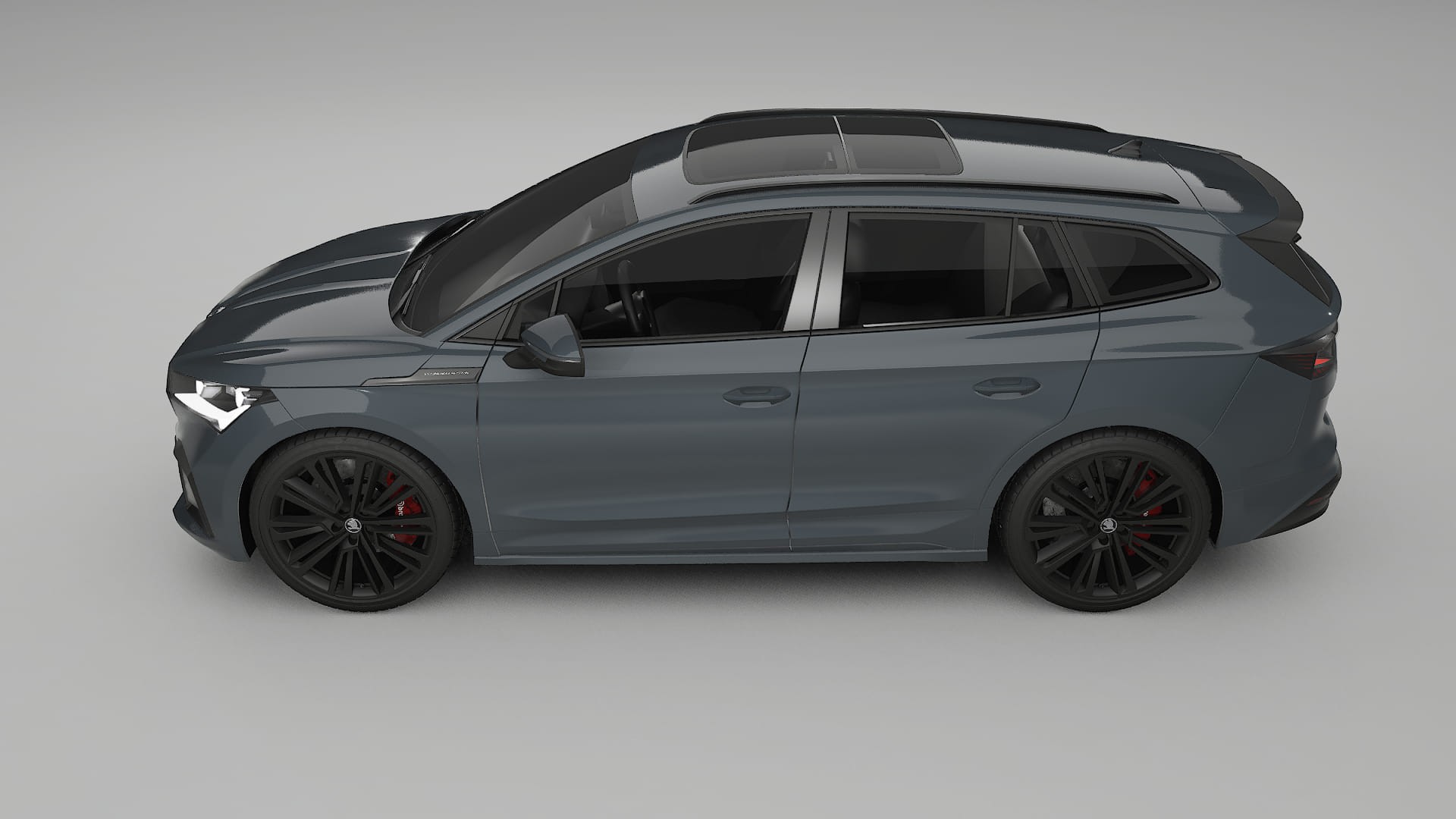 Škoda Enyaq MEB TPU Lackschutzfolie | GRANITE Farbwechsel PPF – Komplett-Vorgeschnittener Kit