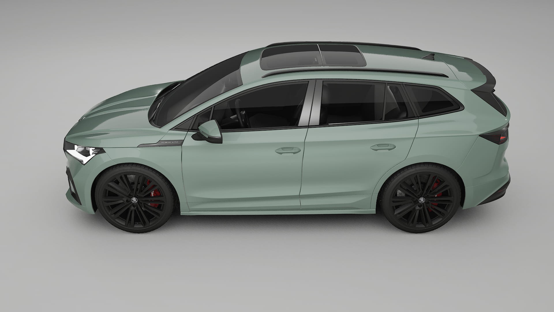 Škoda Enyaq MEB TPU Lackschutzfolie | CINDER Farbwechsel PPF – Komplett-Vorgeschnittener Kit