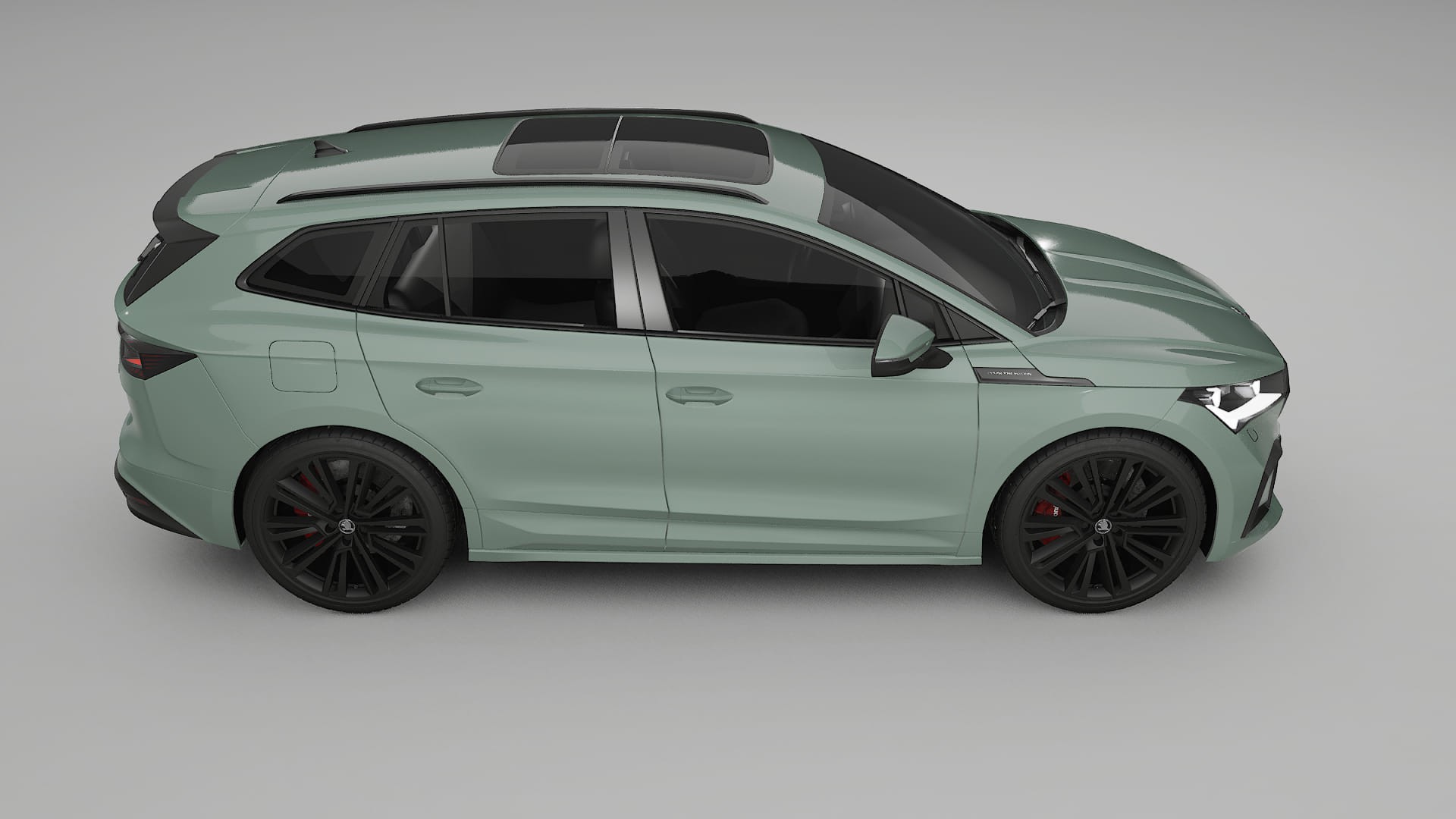Škoda Enyaq MEB TPU Lackschutzfolie | CINDER Farbwechsel PPF – Komplett-Vorgeschnittener Kit