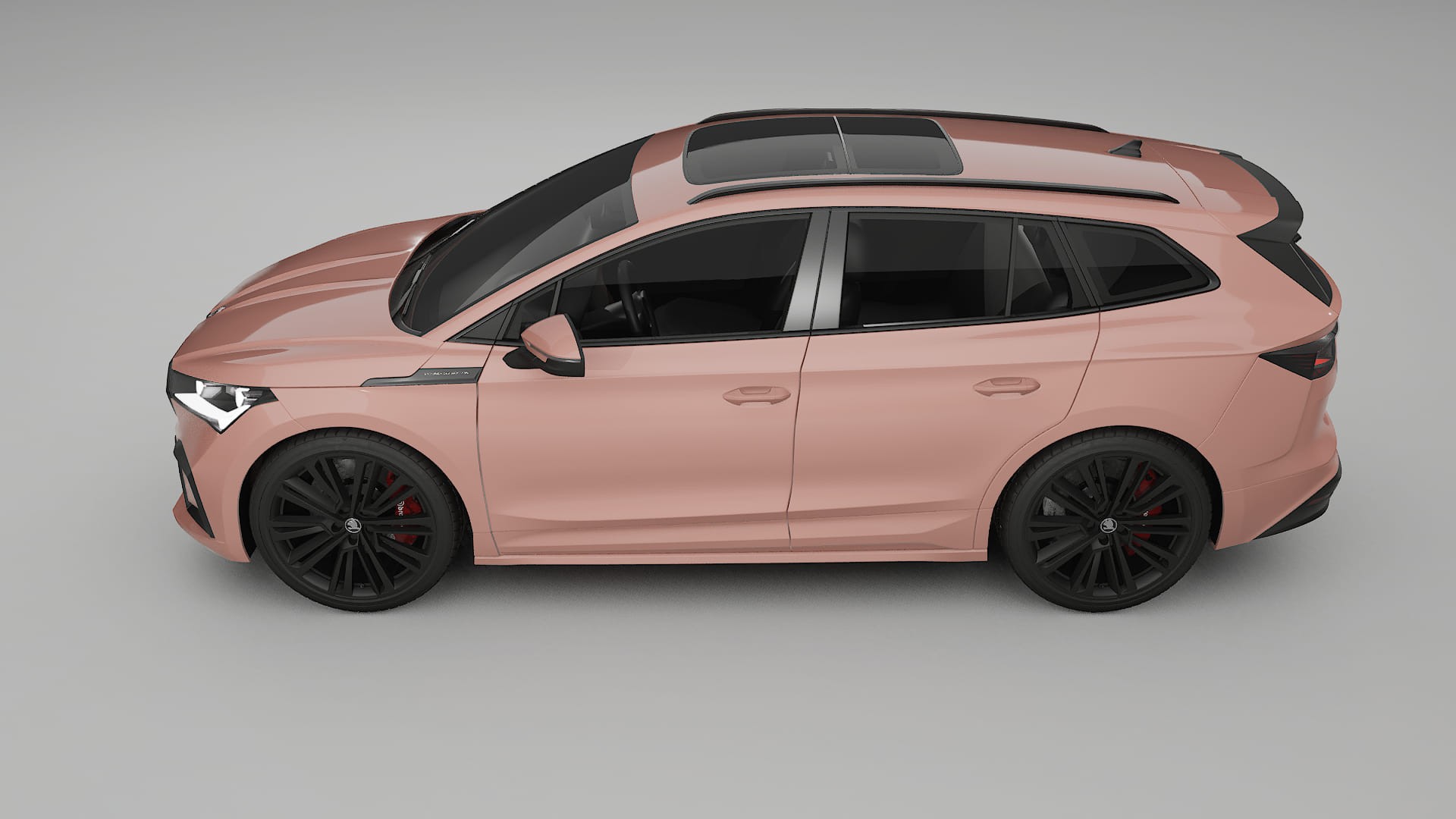 Škoda Enyaq MEB TPU Lackschutzfolie | BLUSH Farbwechsel PPF – Komplett-Vorgeschnittener Kit