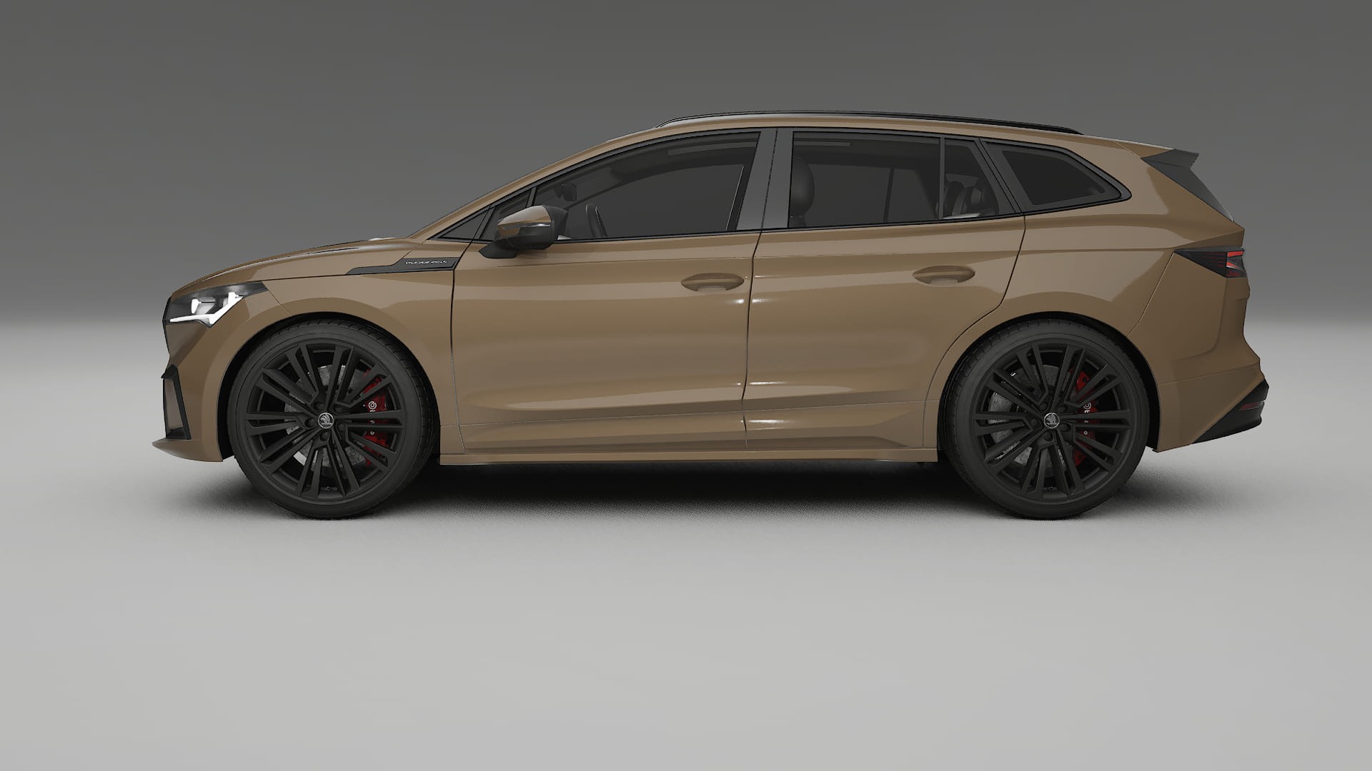 Škoda Enyaq MEB TPU Lackschutzfolie | SAHARA Farbwechsel PPF – Komplett-Vorgeschnittener Kit