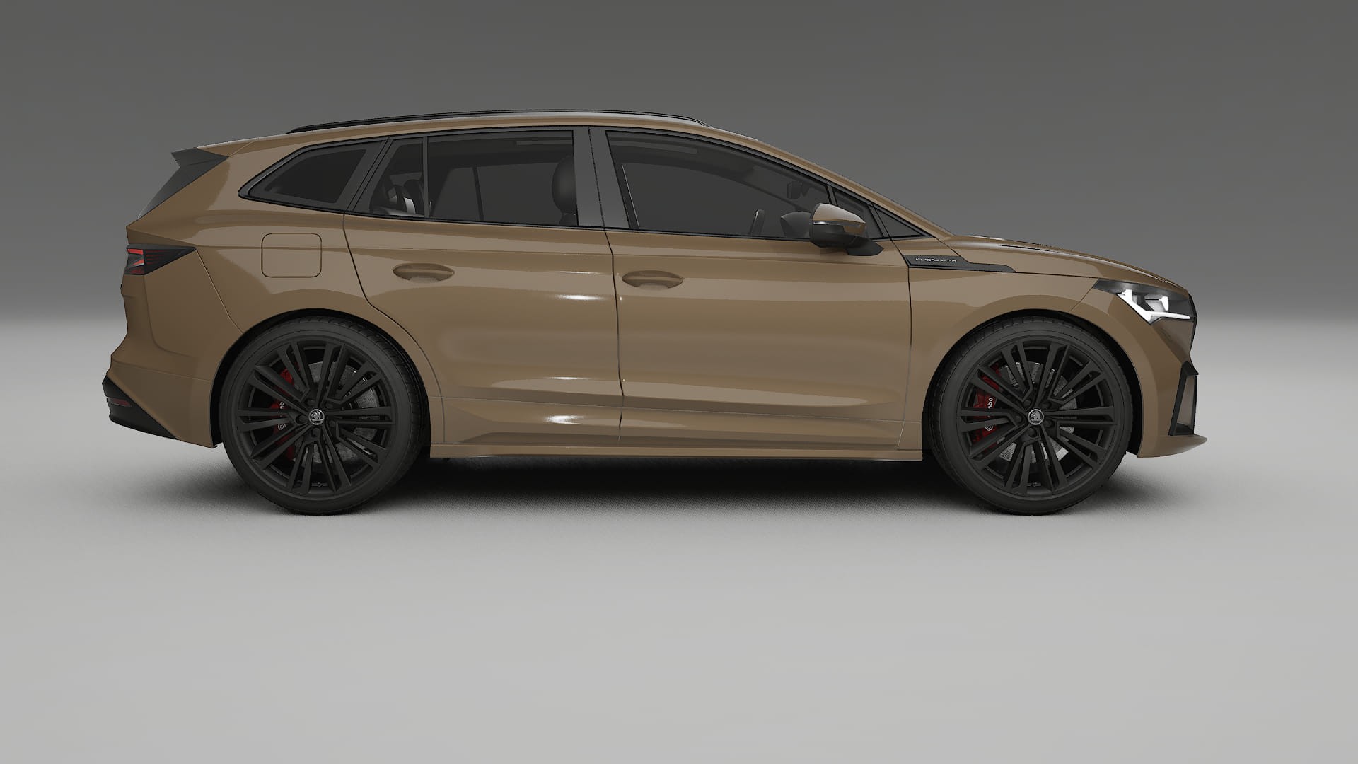 Škoda Enyaq MEB TPU Lackschutzfolie | SAHARA Farbwechsel PPF – Komplett-Vorgeschnittener Kit
