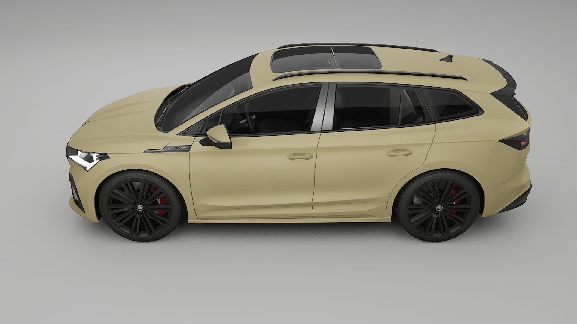 Škoda Enyaq MEB TPU Lackschutzfolie | SAND Farbwechsel PPF – Komplett-Vorgeschnittener Kit