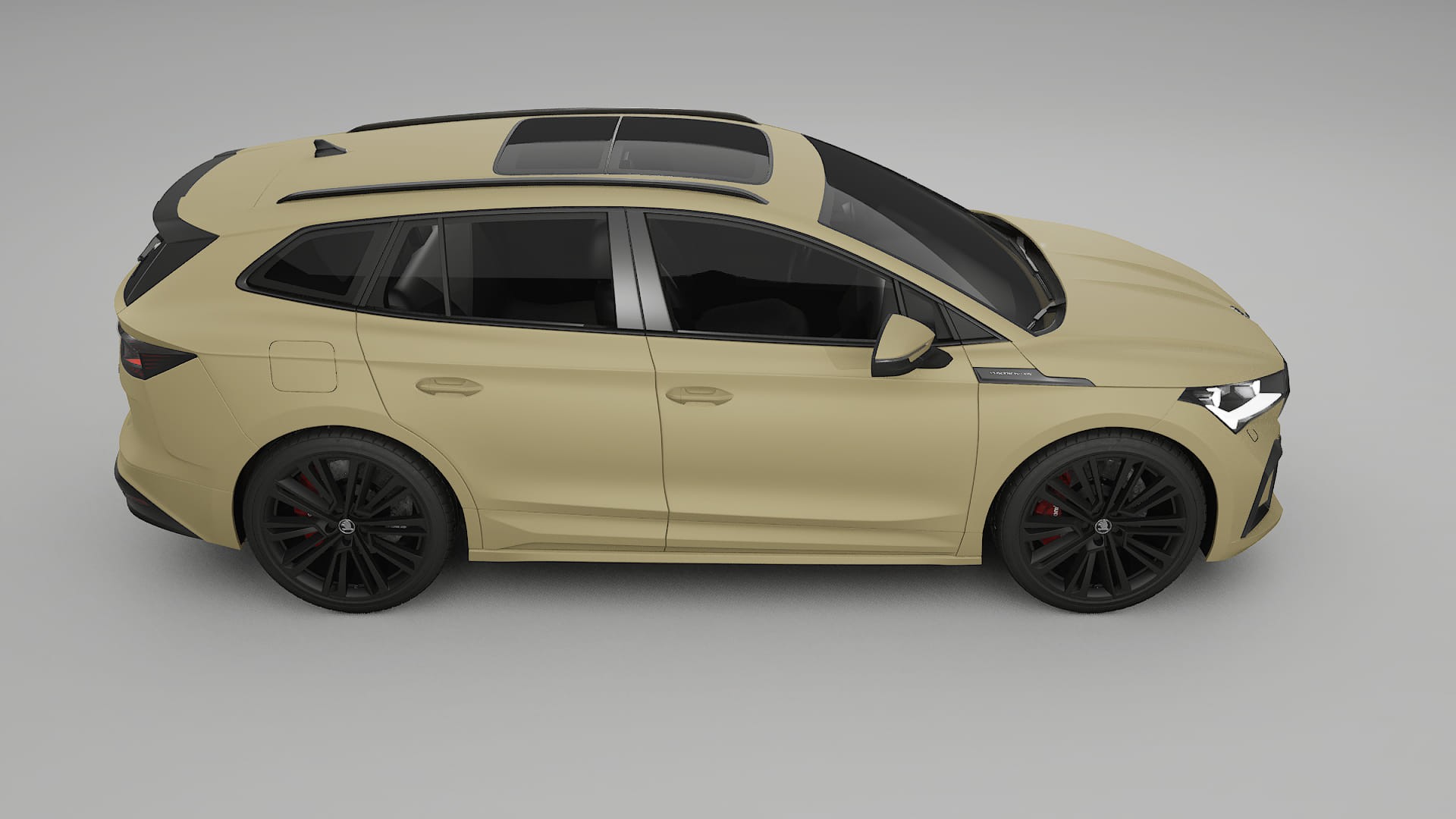 Škoda Enyaq MEB TPU Lackschutzfolie | SAND Farbwechsel PPF – Komplett-Vorgeschnittener Kit