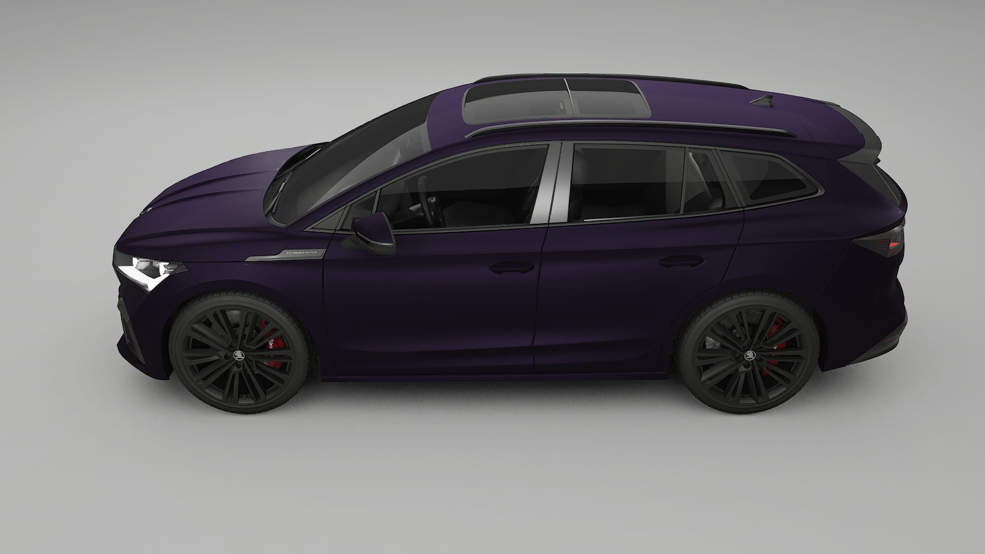 Škoda Enyaq MEB TPU Lackschutzfolie | VIOLET Farbwechsel PPF – Komplett-Vorgeschnittener Kit