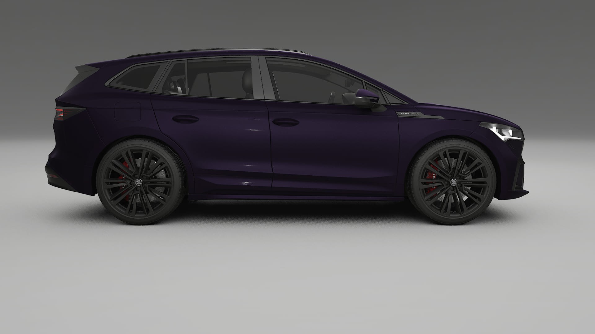 Škoda Enyaq MEB TPU Lackschutzfolie | VIOLET Farbwechsel PPF – Komplett-Vorgeschnittener Kit