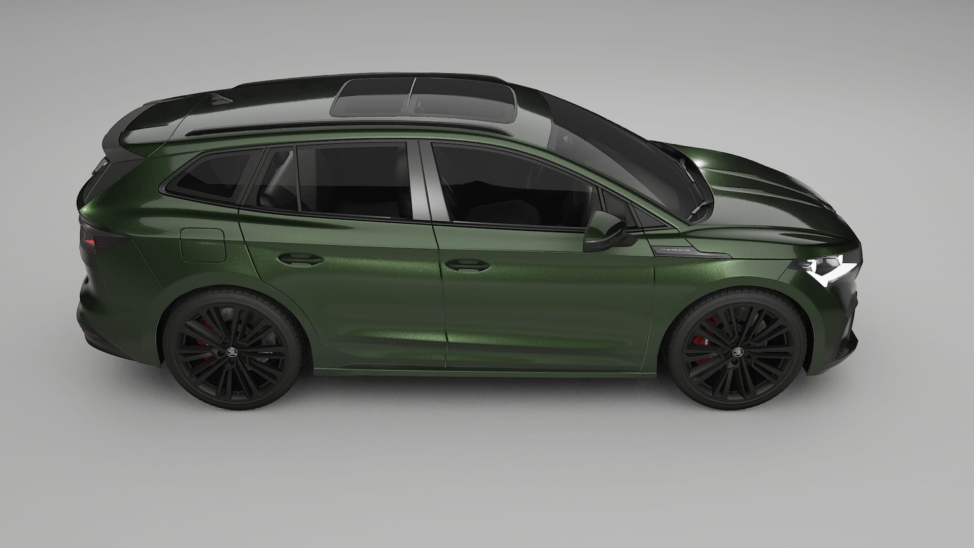 Škoda Enyaq MEB TPU Lackschutzfolie | LAGOON Farbwechsel PPF – Komplett-Vorgeschnittener Kit