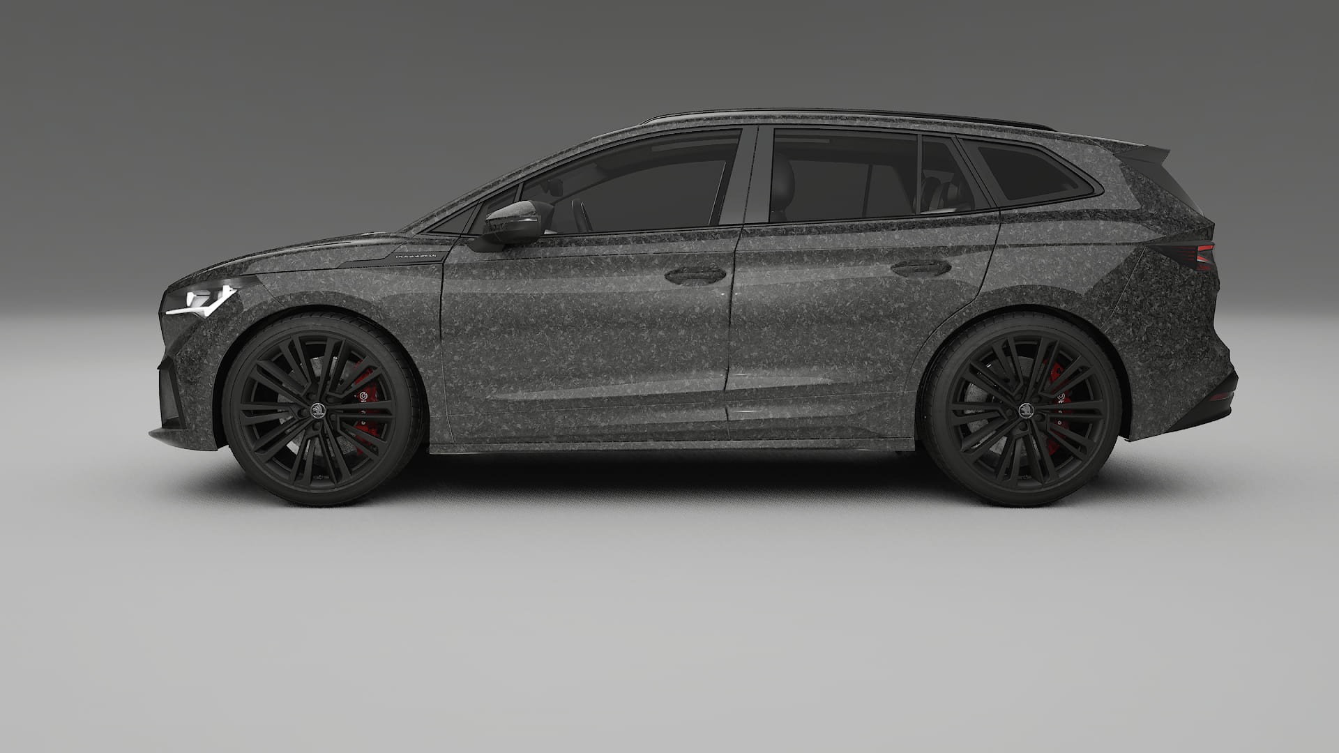 Škoda Enyaq MEB TPU Lackschutzfolie | FORGED S Farbwechsel PPF – Komplett-Vorgeschnittener Kit