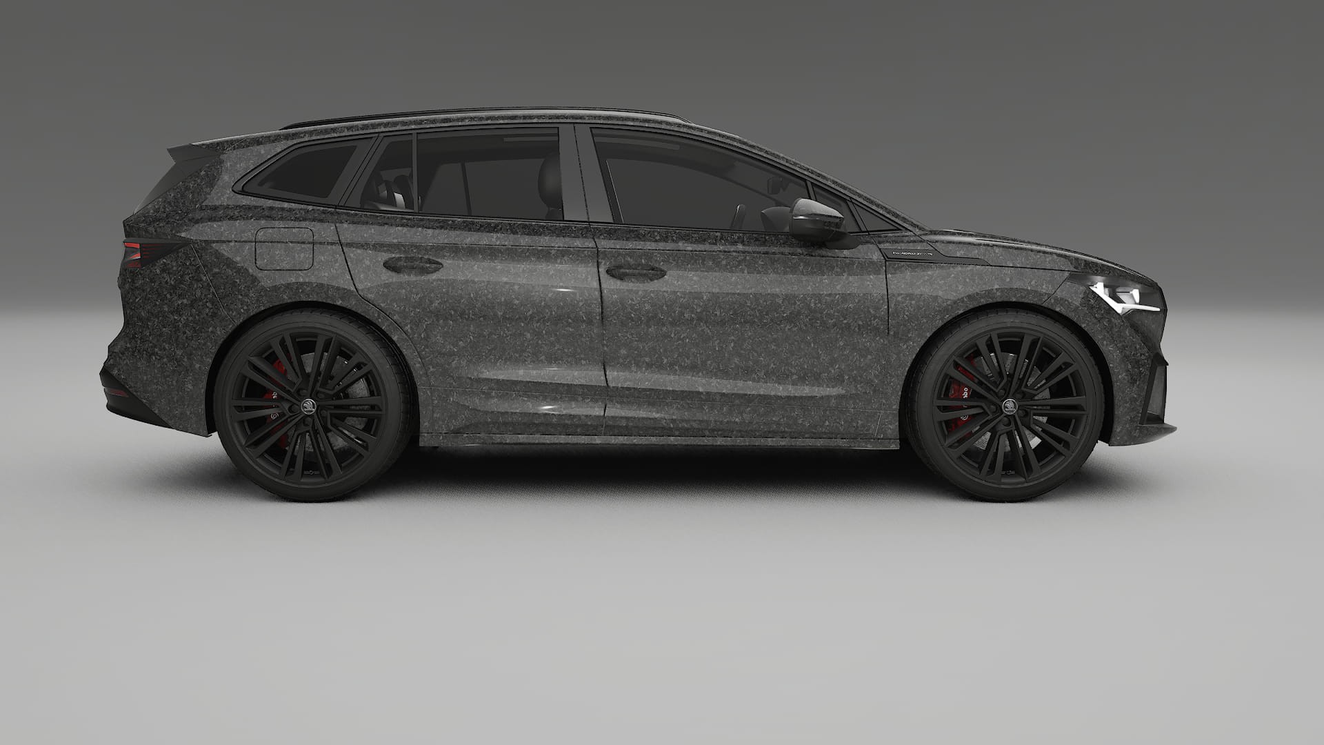 Škoda Enyaq MEB TPU Lackschutzfolie | FORGED S Farbwechsel PPF – Komplett-Vorgeschnittener Kit