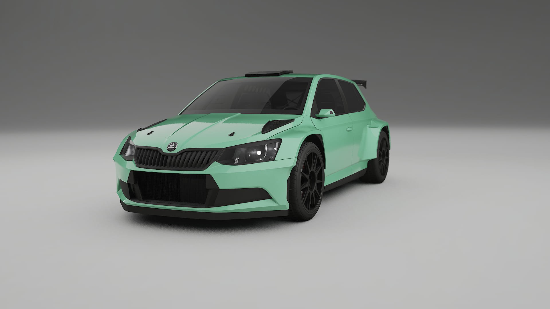 Škoda Fabia R5 6V TPU Lackschutzfolie | DUSTY Farbwechsel PPF – Komplett-Vorgeschnittener Kit