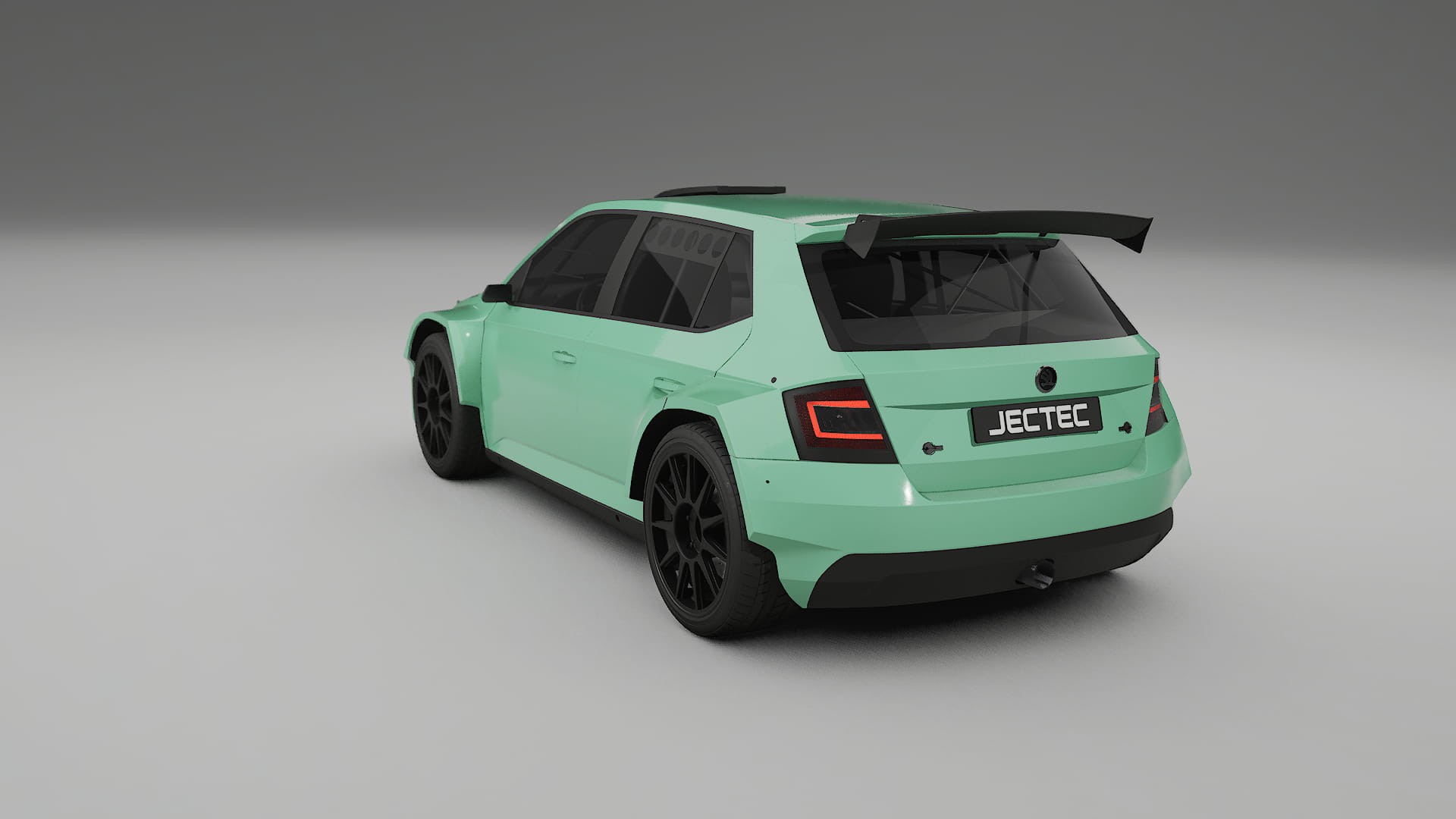 Škoda Fabia R5 6V TPU Lackschutzfolie | DUSTY Farbwechsel PPF – Komplett-Vorgeschnittener Kit