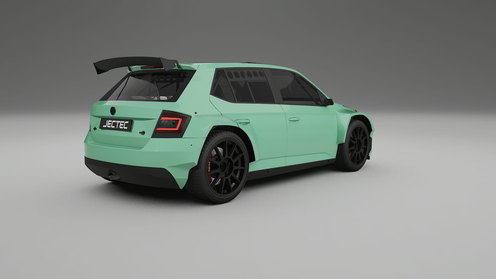 Škoda Fabia R5 6V TPU Lackschutzfolie | DUSTY Farbwechsel PPF – Komplett-Vorgeschnittener Kit