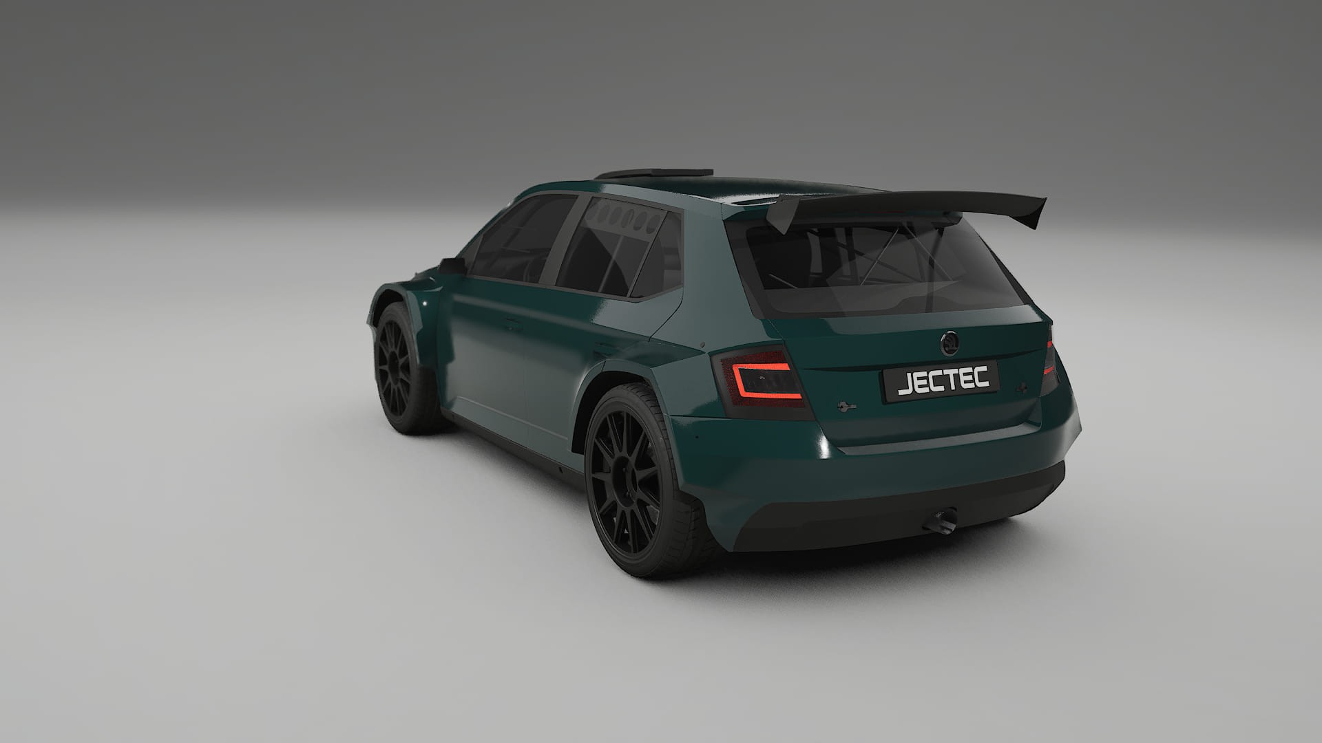 Škoda Fabia R5 6V TPU Lackschutzfolie | INFERNO Farbwechsel PPF – Komplett-Vorgeschnittener Kit