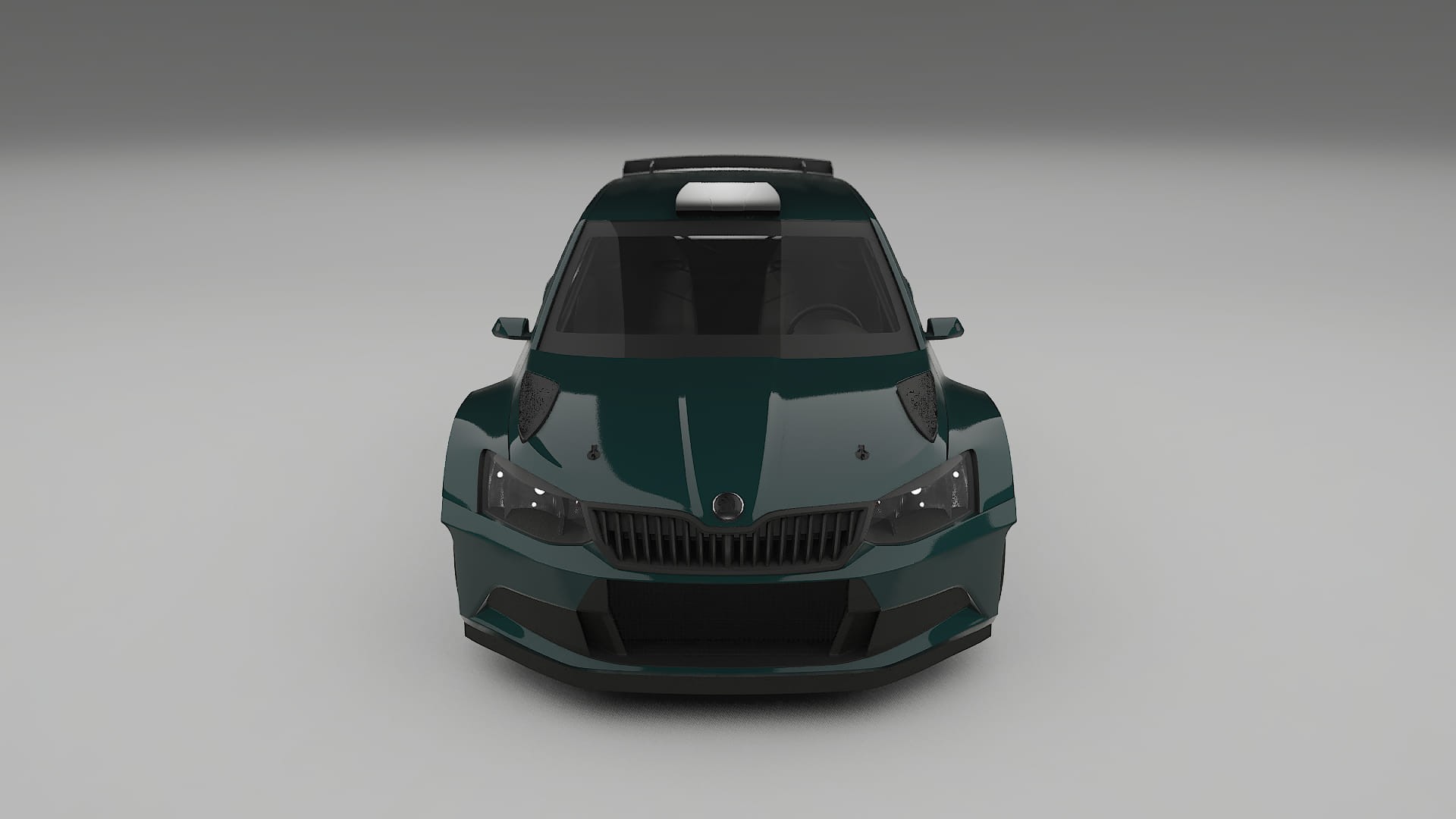 Škoda Fabia R5 6V TPU Lackschutzfolie | INFERNO Farbwechsel PPF – Komplett-Vorgeschnittener Kit