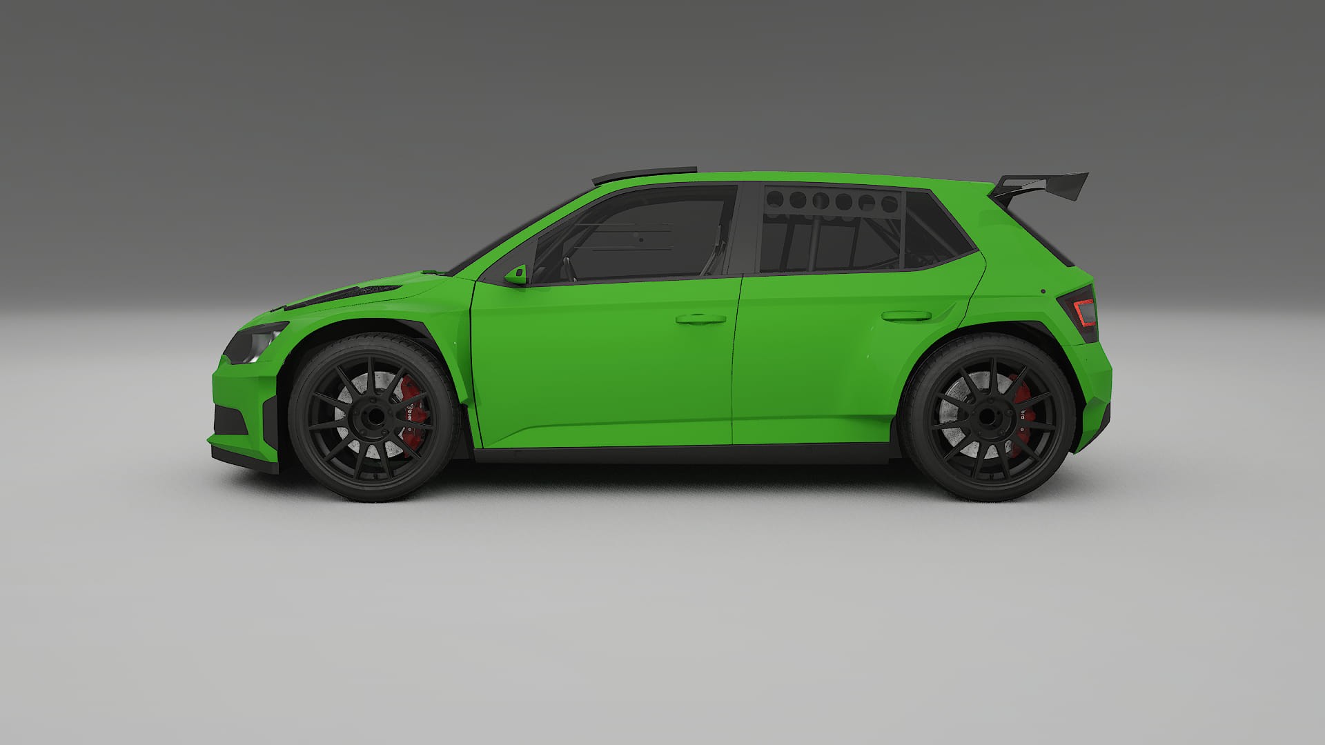 Škoda Fabia R5 6V TPU Lackschutzfolie | VENOM Farbwechsel PPF – Komplett-Vorgeschnittener Kit