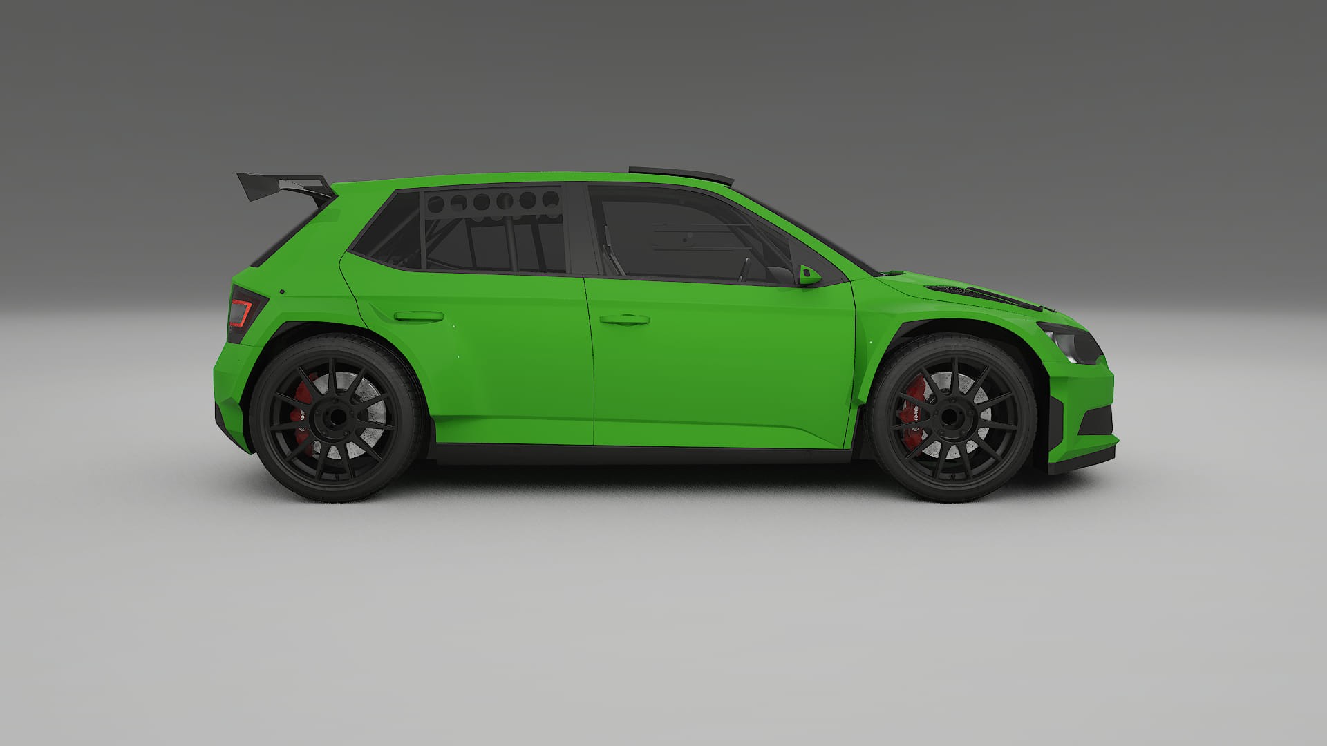 Škoda Fabia R5 6V TPU Lackschutzfolie | VENOM Farbwechsel PPF – Komplett-Vorgeschnittener Kit