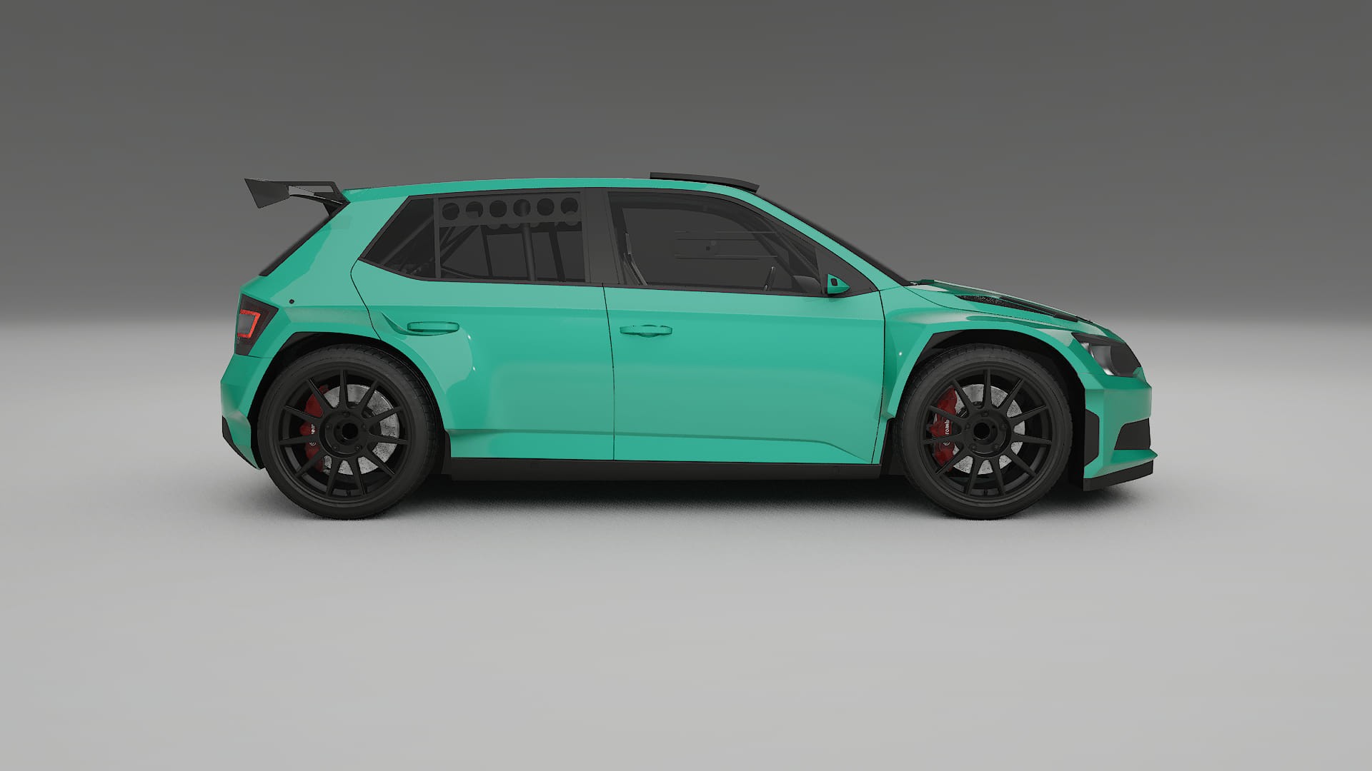 Škoda Fabia R5 6V TPU Lackschutzfolie | JEWEL Farbwechsel PPF – Komplett-Vorgeschnittener Kit