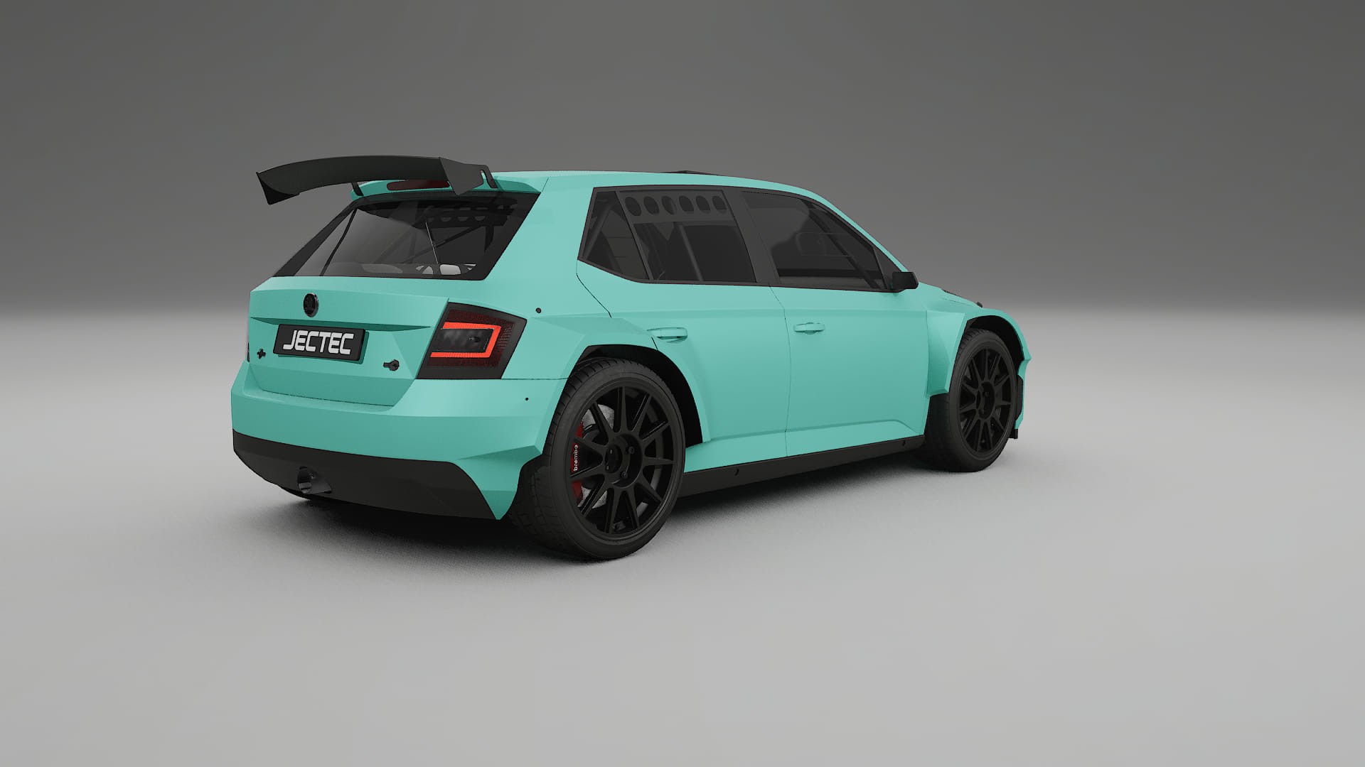 Škoda Fabia R5 6V TPU Lackschutzfolie | FROST Farbwechsel PPF – Komplett-Vorgeschnittener Kit