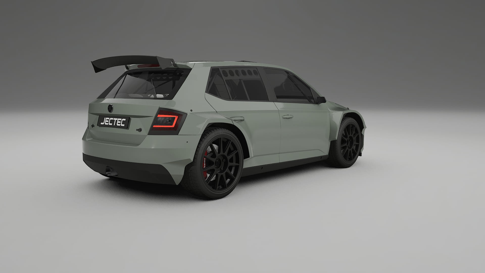 Škoda Fabia R5 6V TPU Lackschutzfolie | SLATE Farbwechsel PPF – Komplett-Vorgeschnittener Kit
