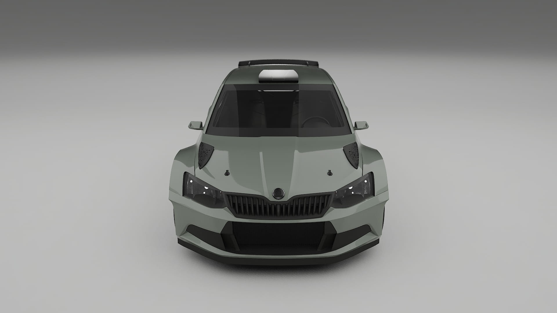 Škoda Fabia R5 6V TPU Lackschutzfolie | SLATE Farbwechsel PPF – Komplett-Vorgeschnittener Kit