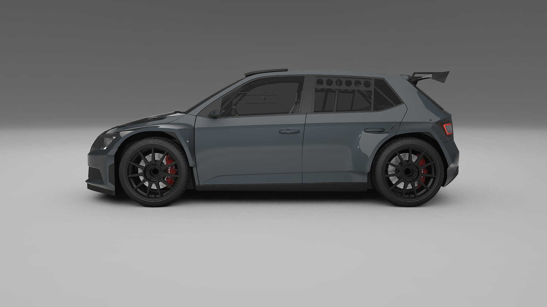 Škoda Fabia R5 6V TPU Lackschutzfolie | GRANITE Farbwechsel PPF – Komplett-Vorgeschnittener Kit