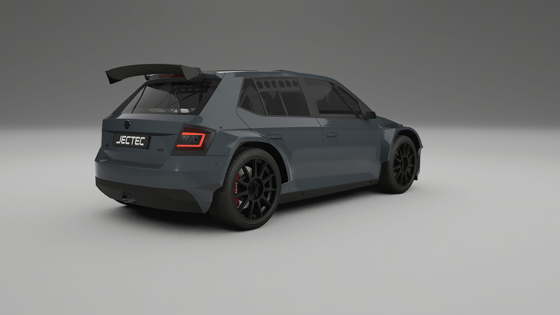 Škoda Fabia R5 6V TPU Lackschutzfolie | GRANITE Farbwechsel PPF – Komplett-Vorgeschnittener Kit