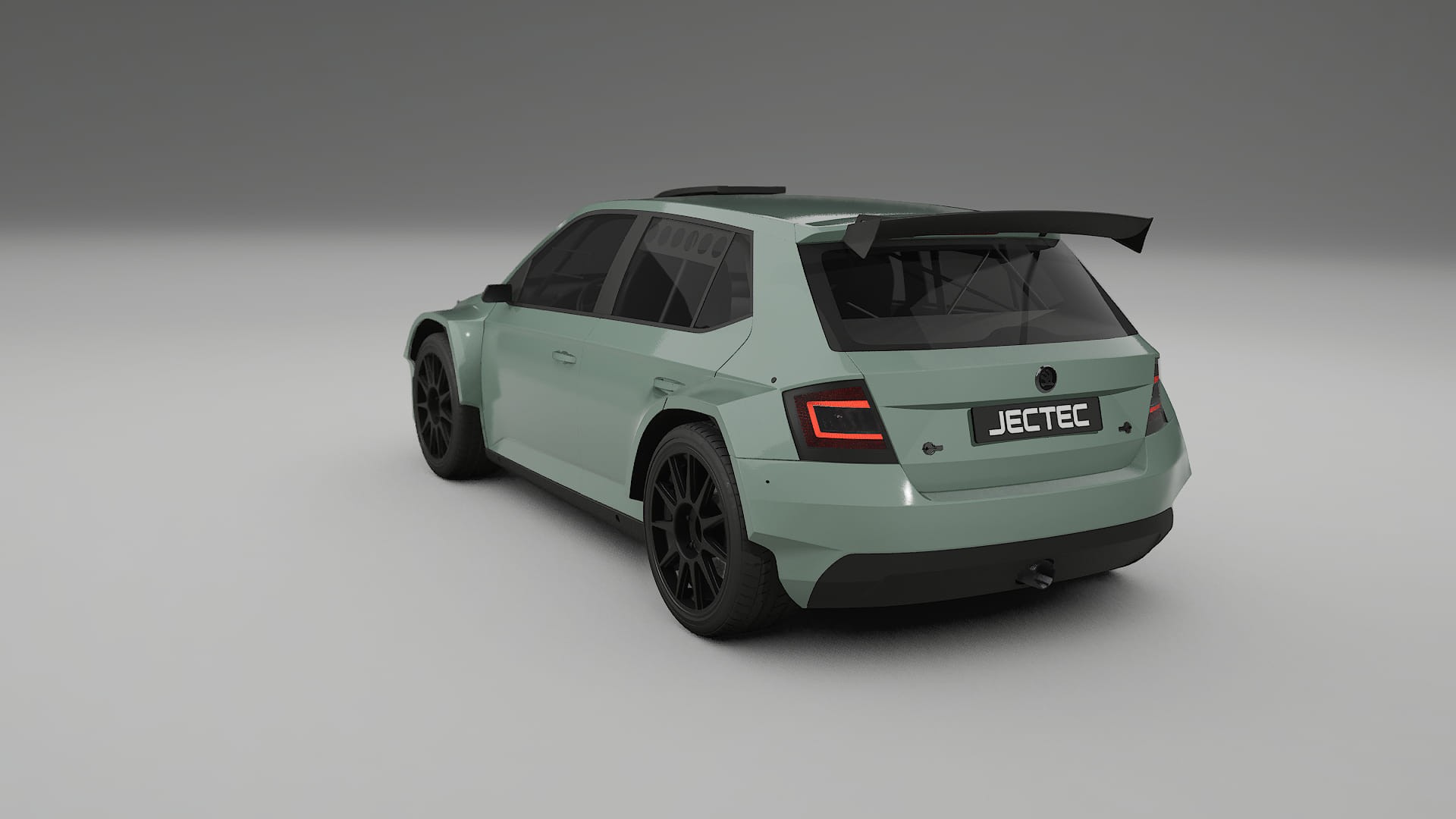 Škoda Fabia R5 6V TPU Lackschutzfolie | CINDER Farbwechsel PPF – Komplett-Vorgeschnittener Kit