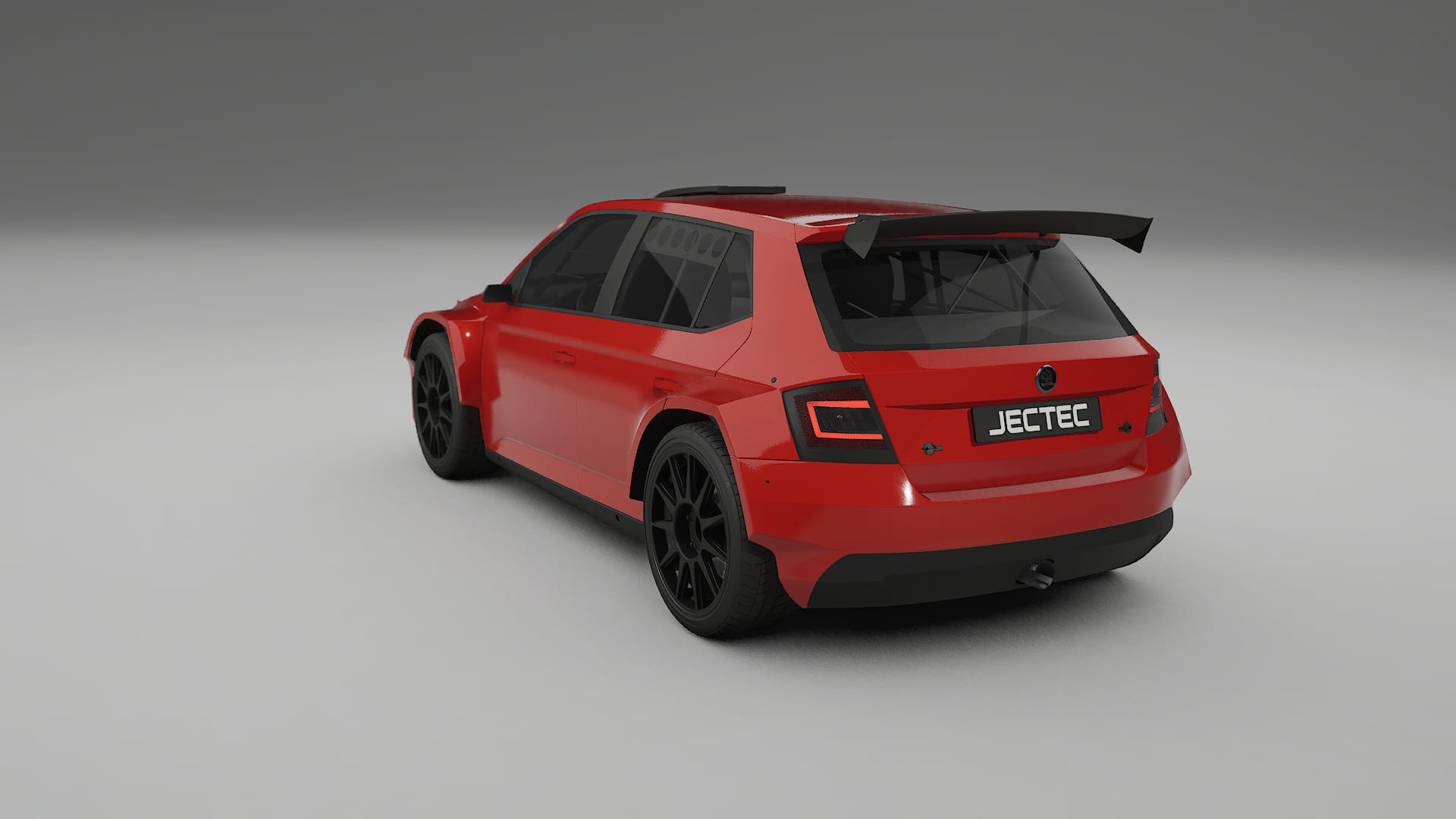 Škoda Fabia R5 6V TPU Lackschutzfolie | BLAZE Farbwechsel PPF – Komplett-Vorgeschnittener Kit